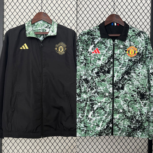 Manchester United double-sided Windbreaker