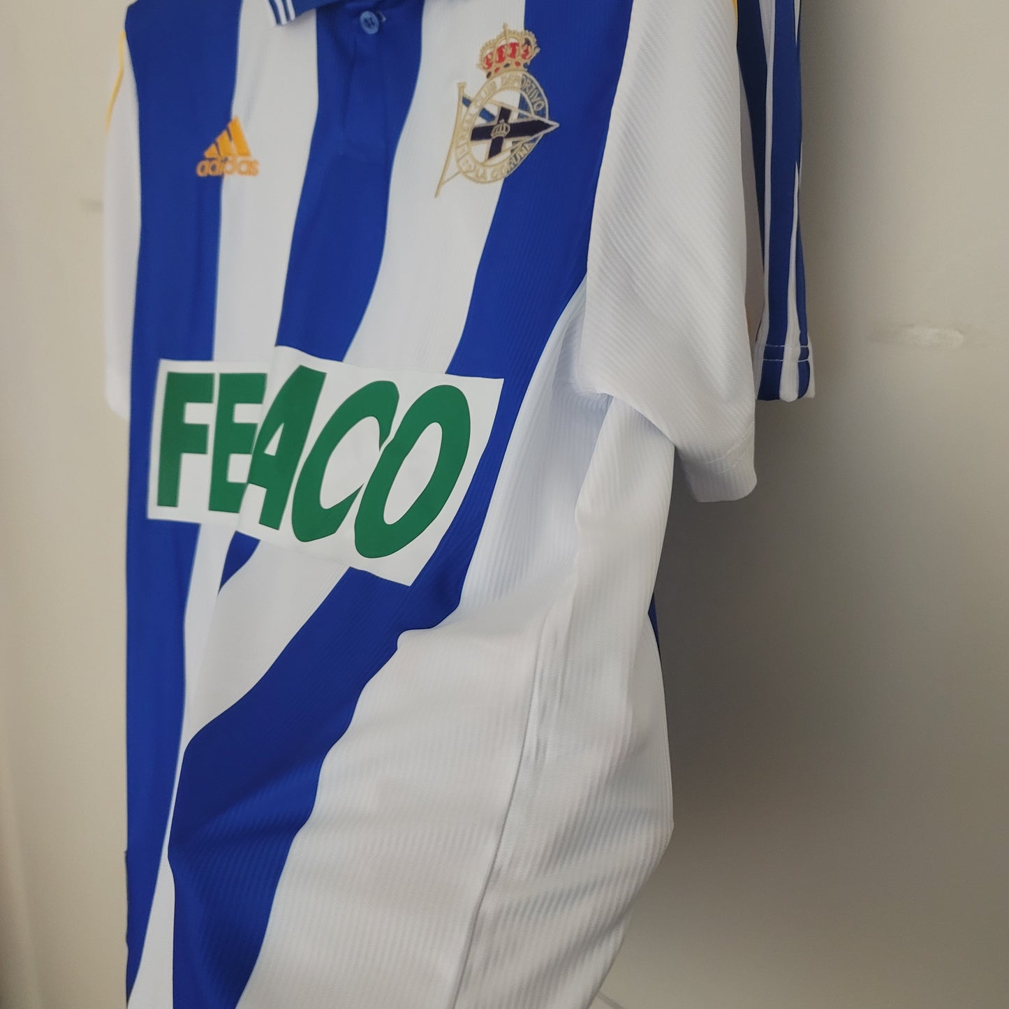 Deportivo la Coruna home jersey. Season 99/00
