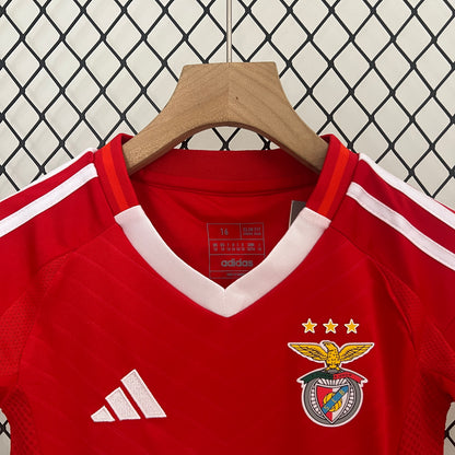 Benfica home kids set. Season 24/25