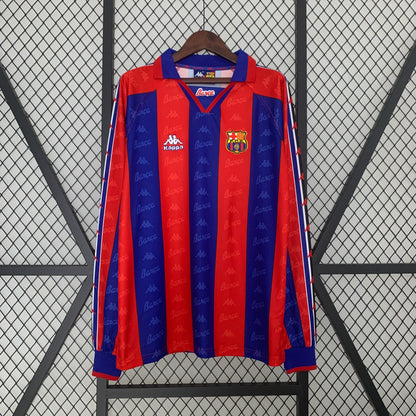 Barcelona longsleeve home jersey. Season 96/97