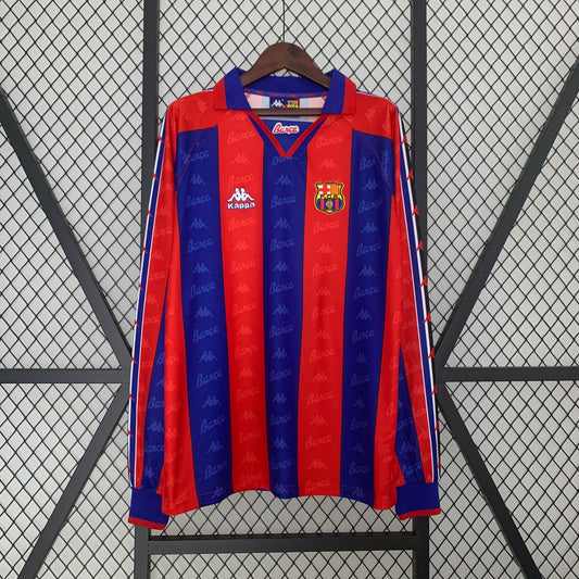 Barcelona longsleeve home jersey. Season 96/97