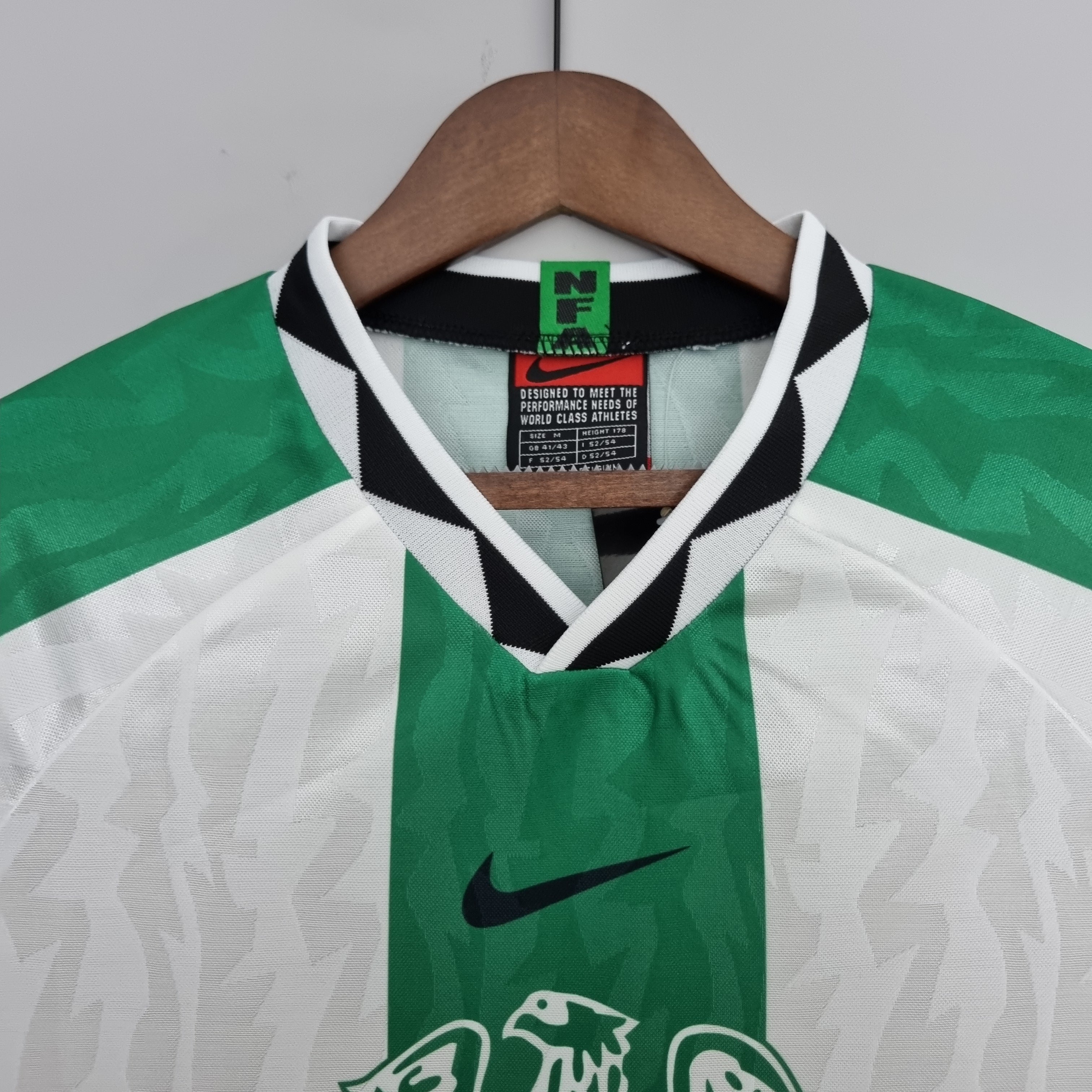 Nigeria away jersey. Season 1996