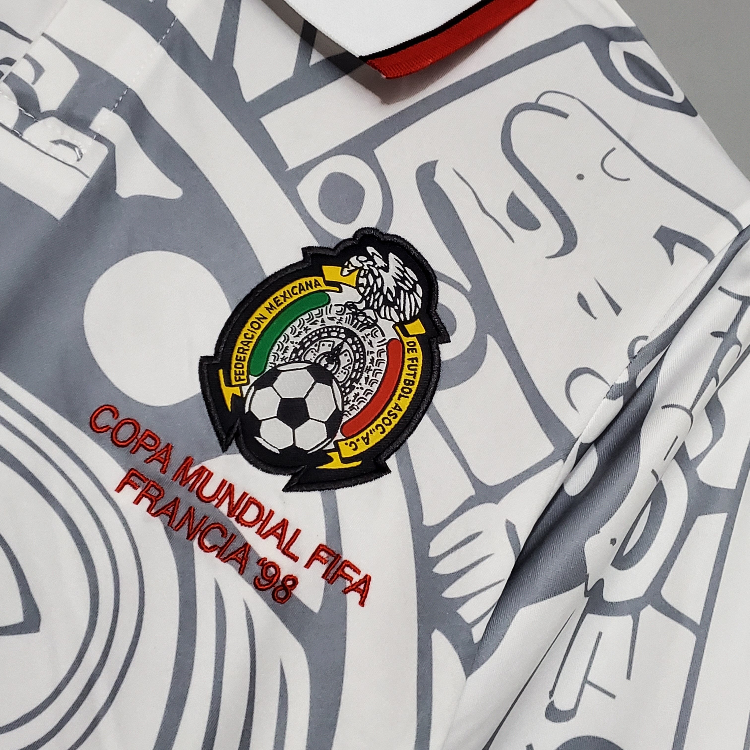 Mexico away jersey. Season 1998