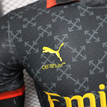AC Milan x Off-White Special Edition Jersey. Season 24/25 (Player Version)