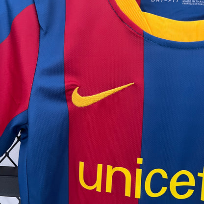 Barcelona home kids set. Season 10/11