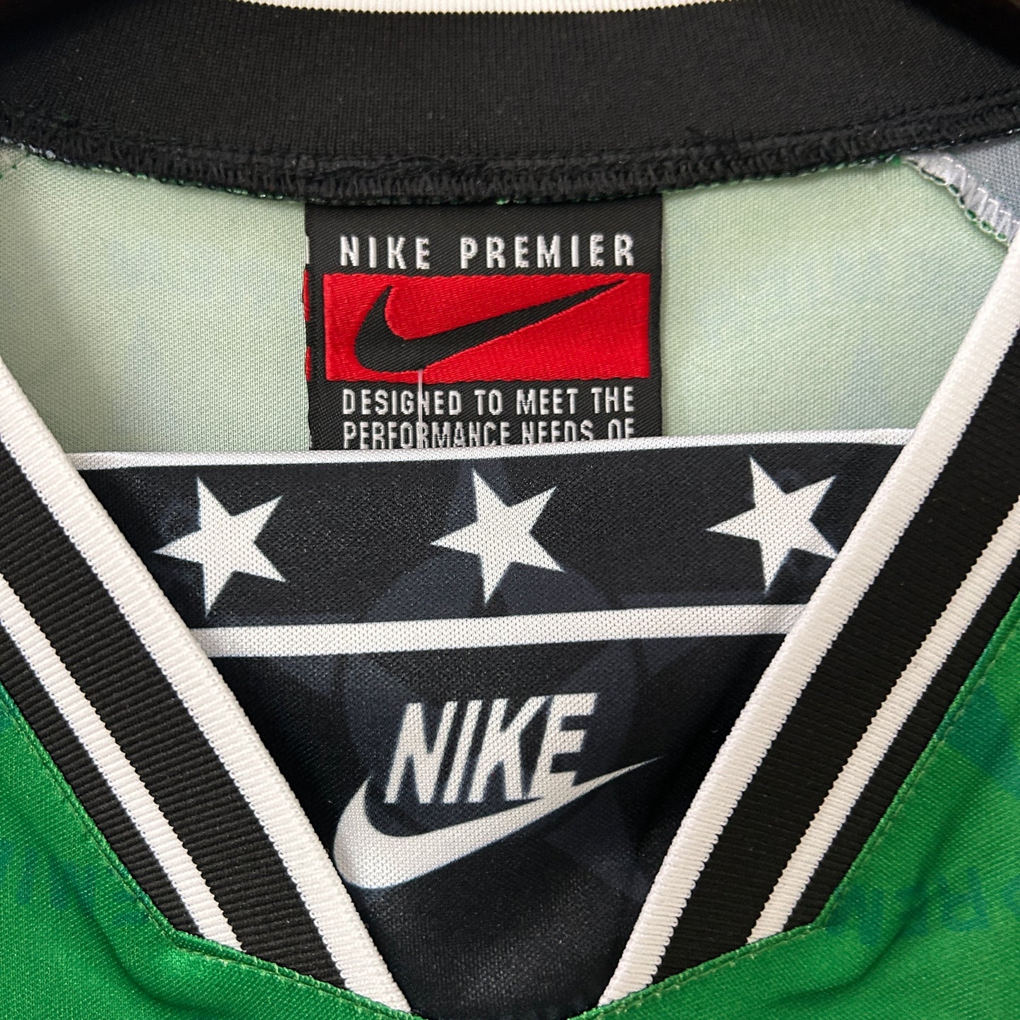 Nigeria home jersey. Season 1994