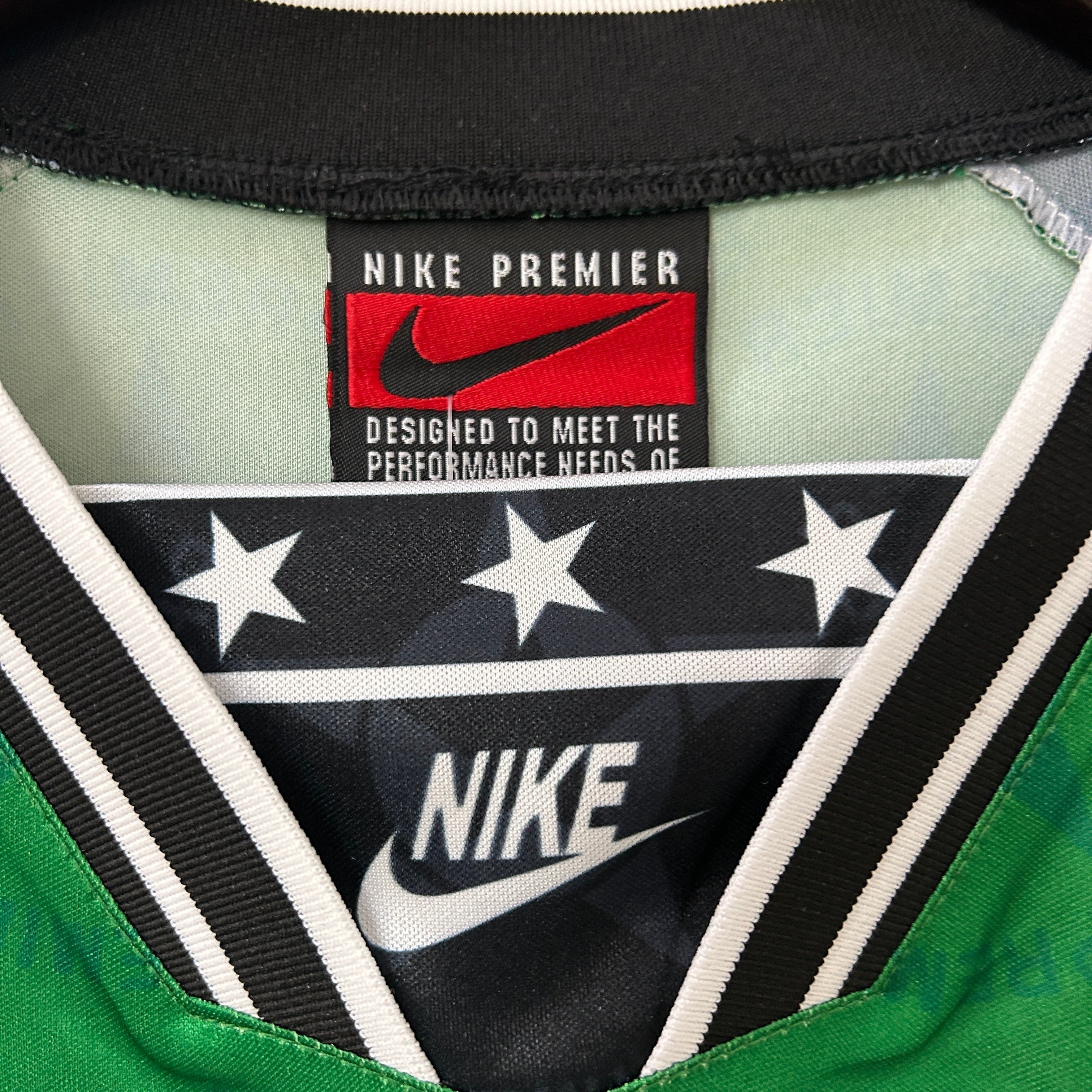 Nigeria home jersey. Season 1994