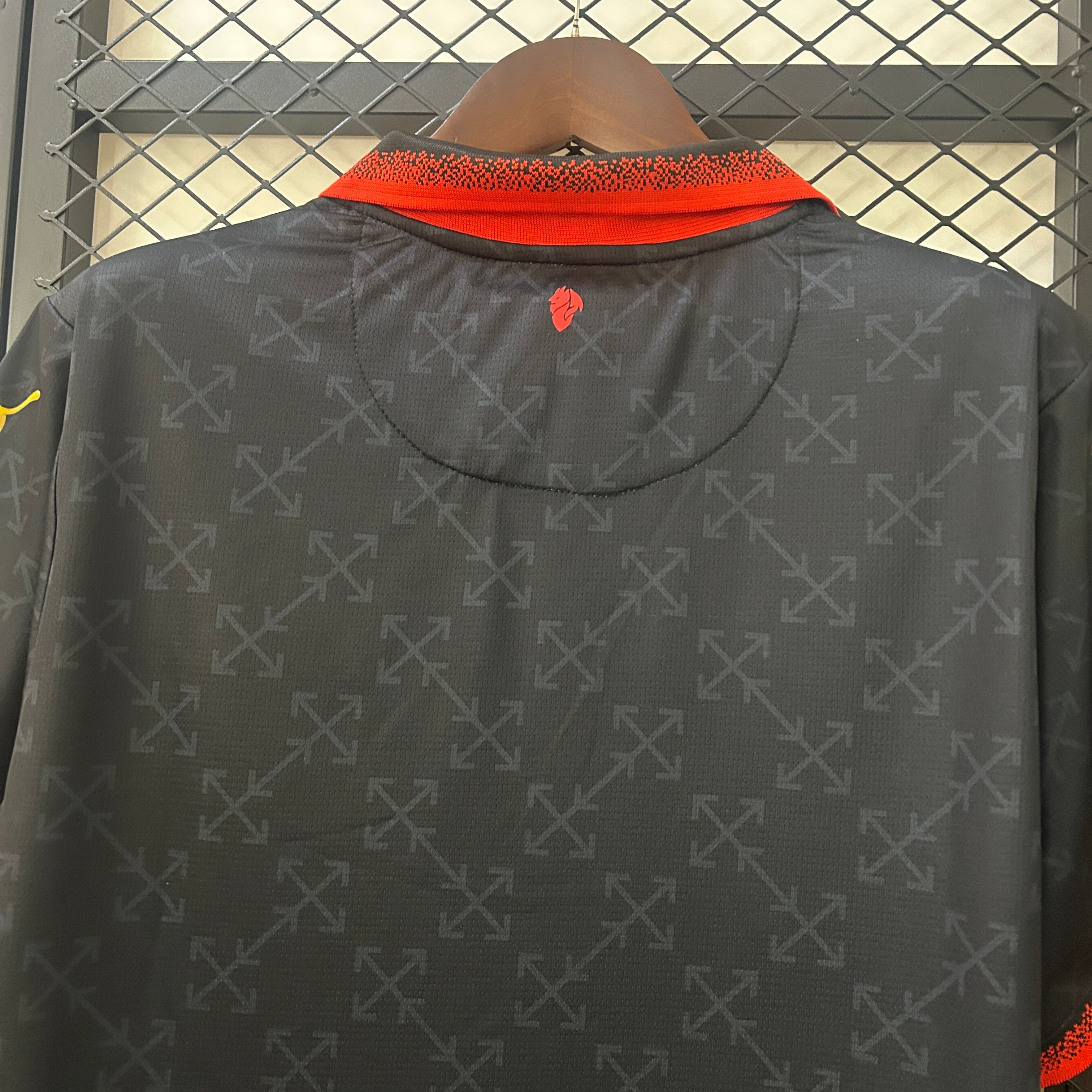 AC Milan x Off-White Special Edition jersey. Season 24/25