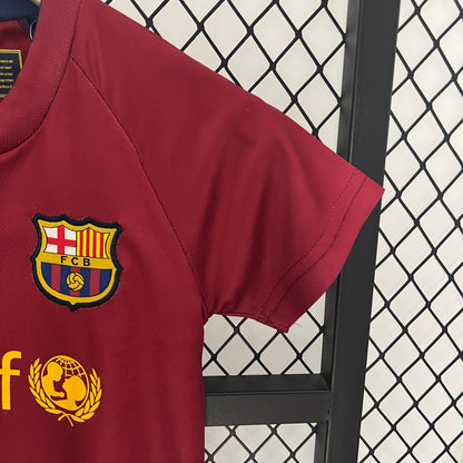 Barcelona home kids set. Season 08/09