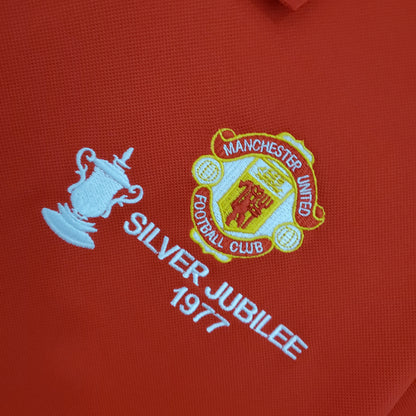Manchester United home jersey. Season 77/78