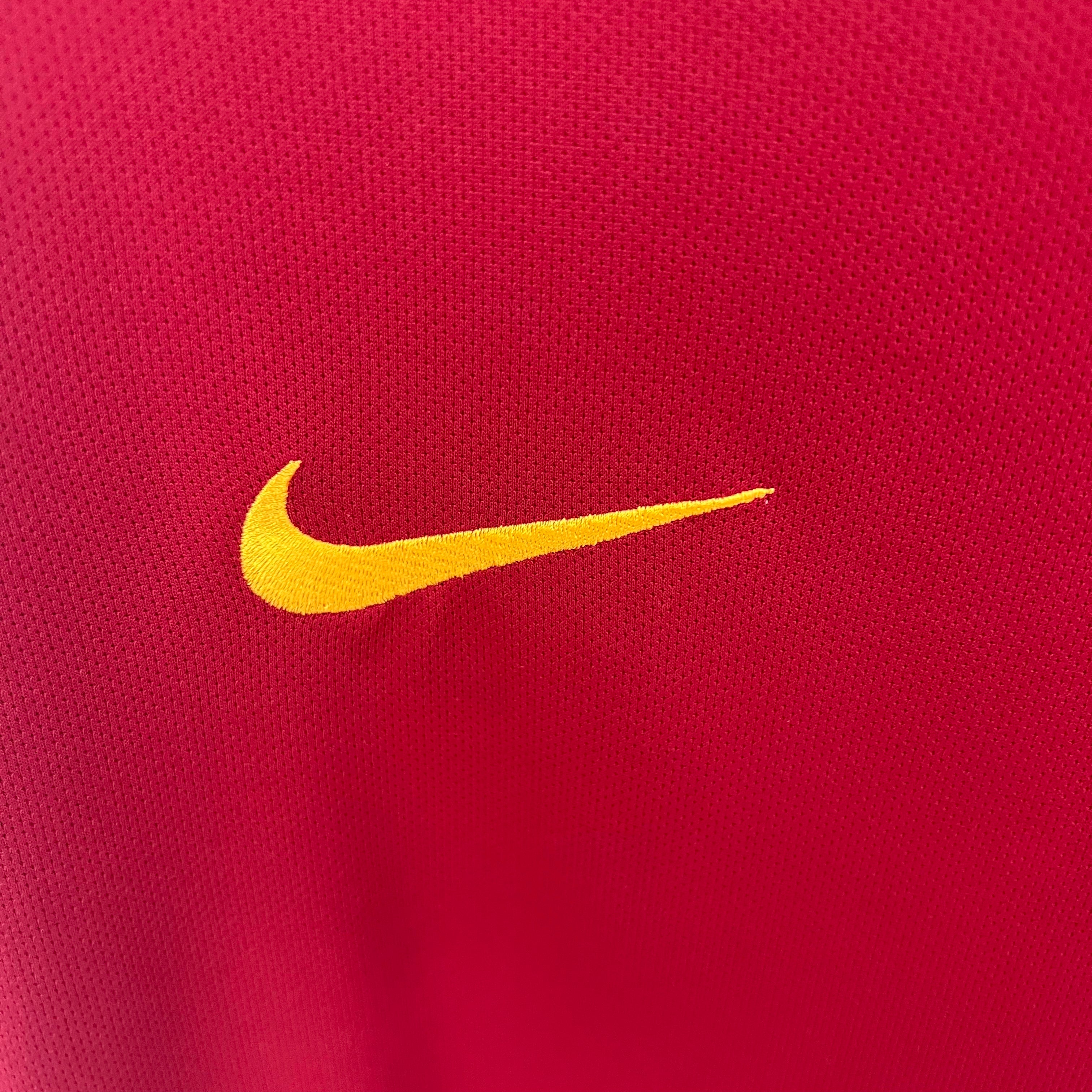 AS Roma longsleeve home jersey. Season 17/18