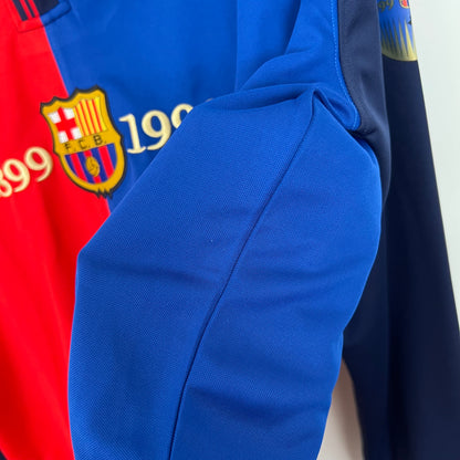 Barcelona longsleeve home jersey. Season 99/00