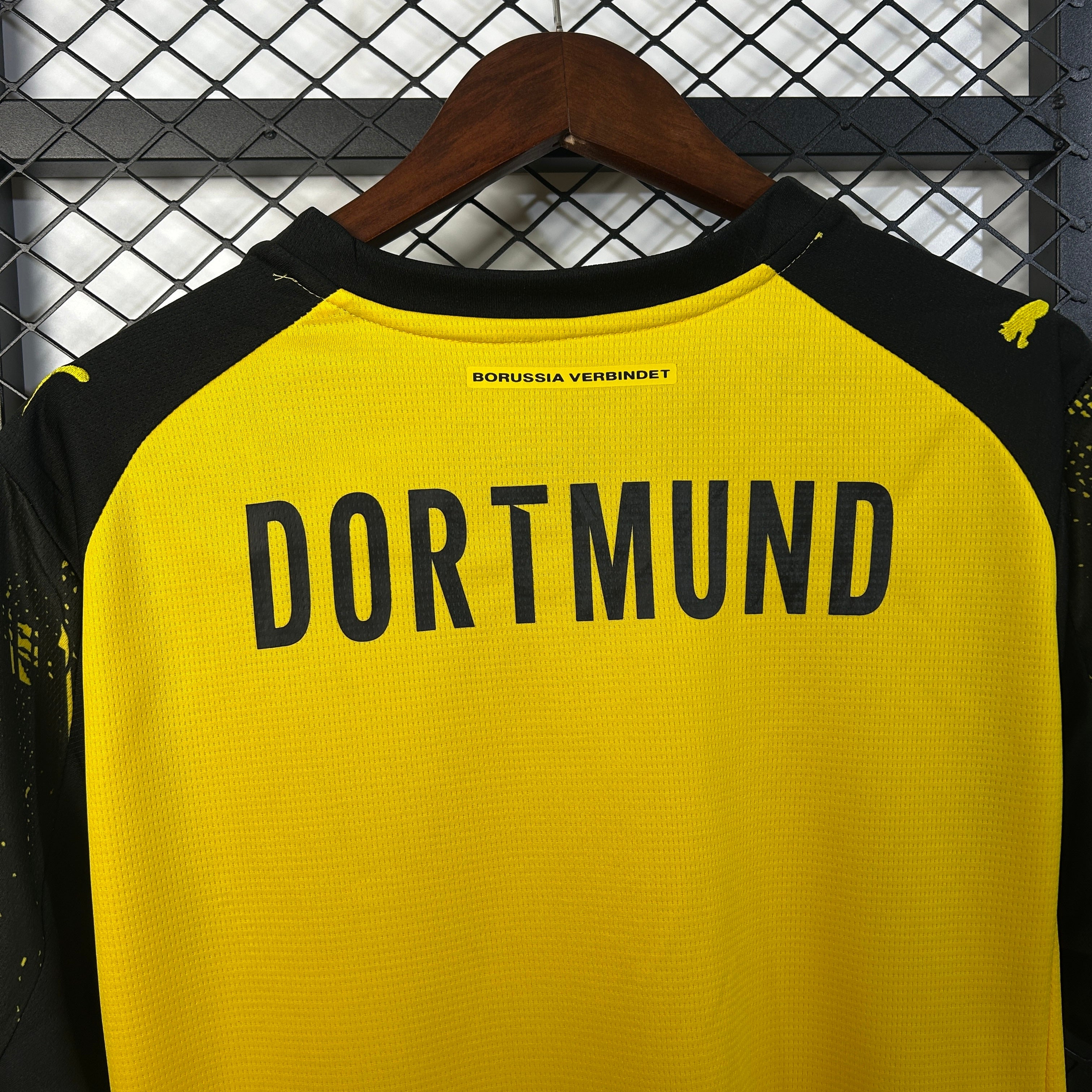 Borussia Dortmund home jersey. Season 25/26. (All sponsors included)