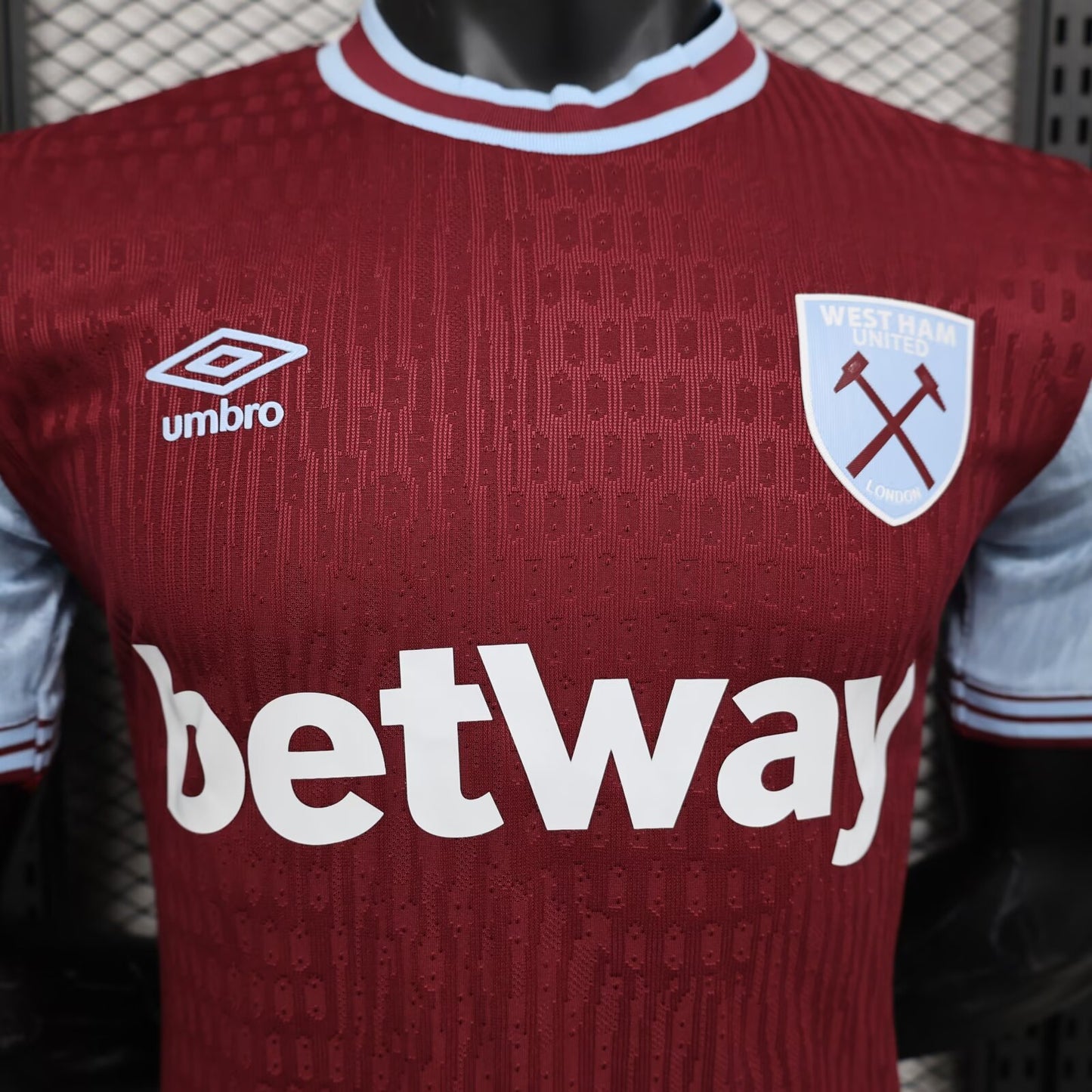 West Ham United home jersey. Season 24/25 (Player Version)