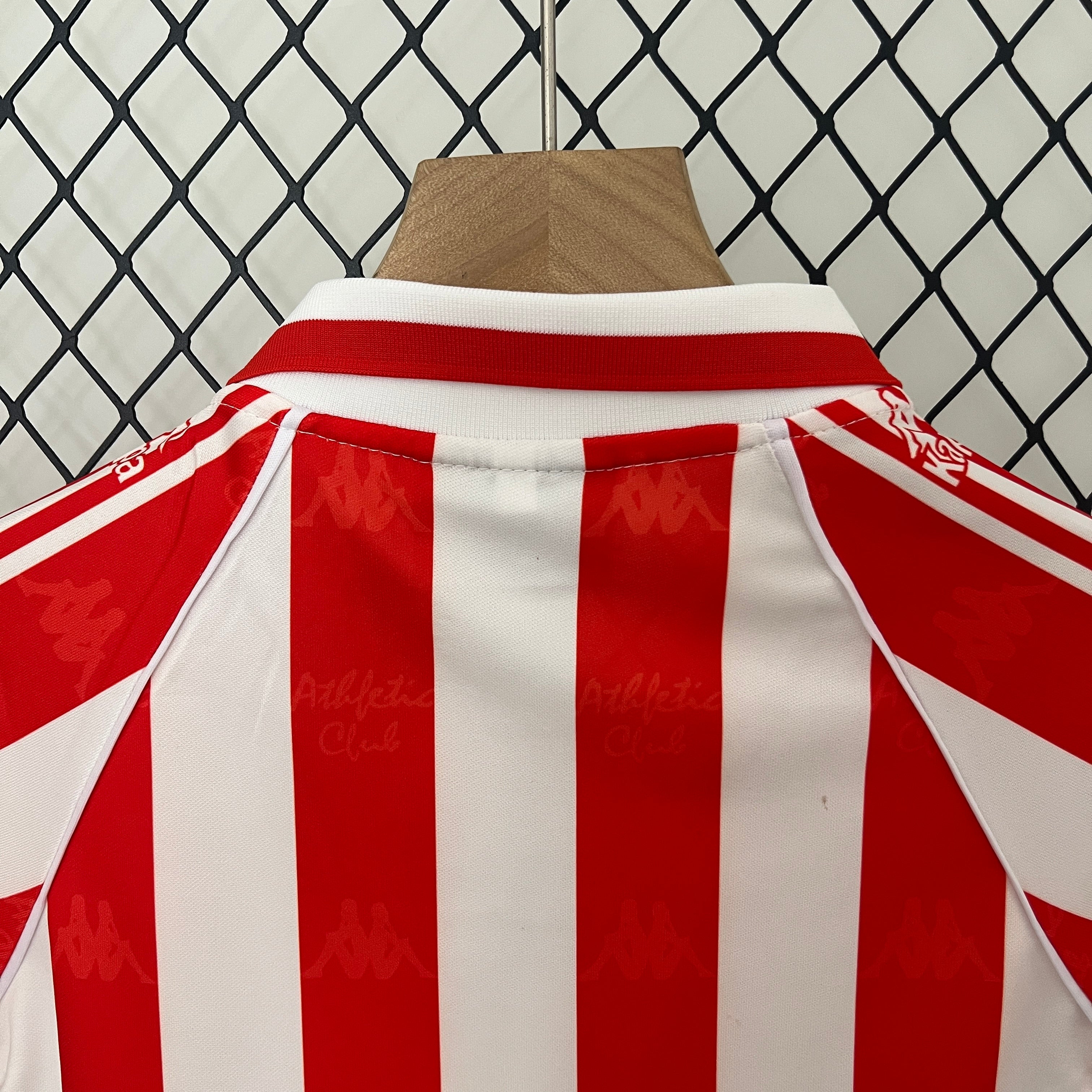 Athletic Bilbao home kids set. Season 95/97
