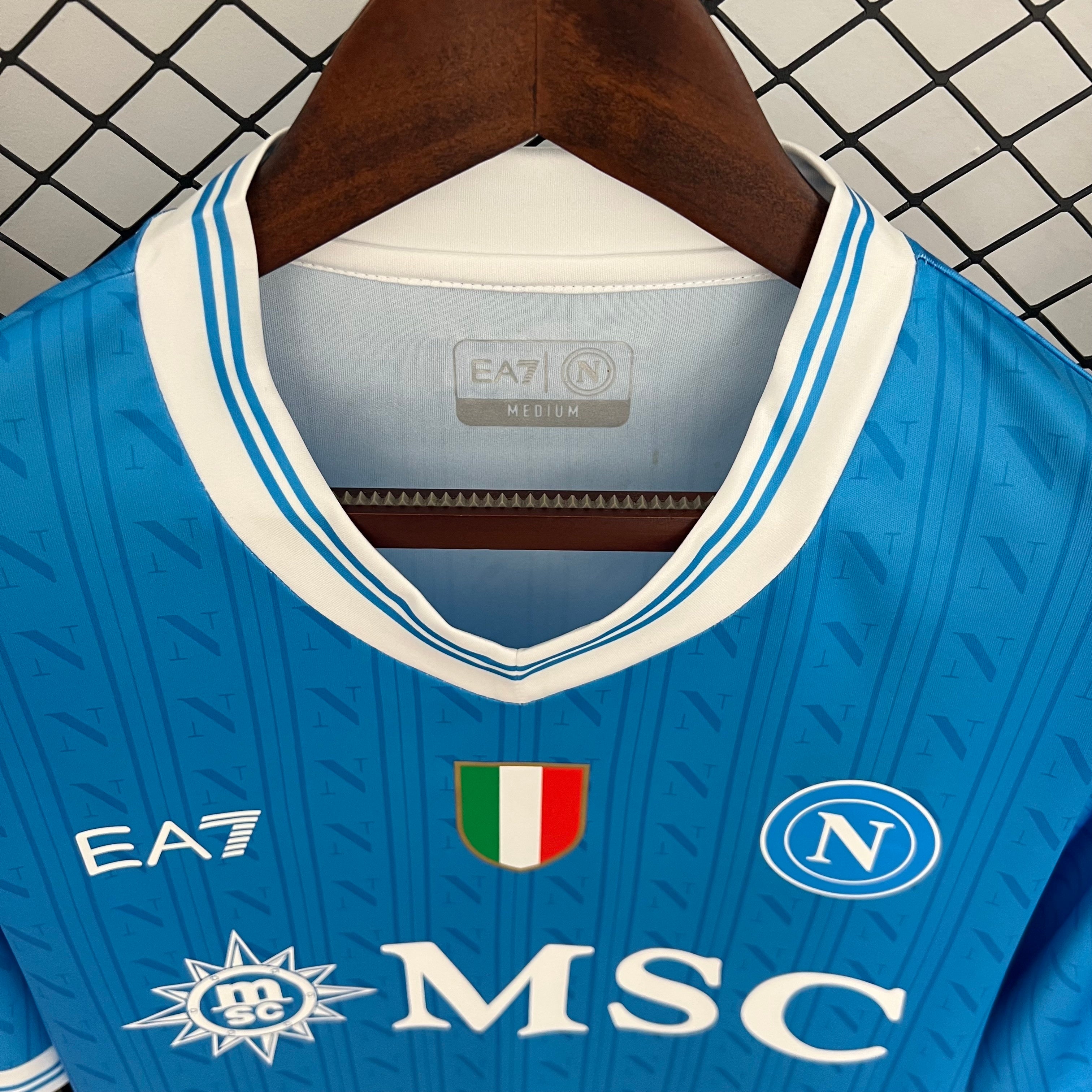 Napoli home jersey. Season 25/26