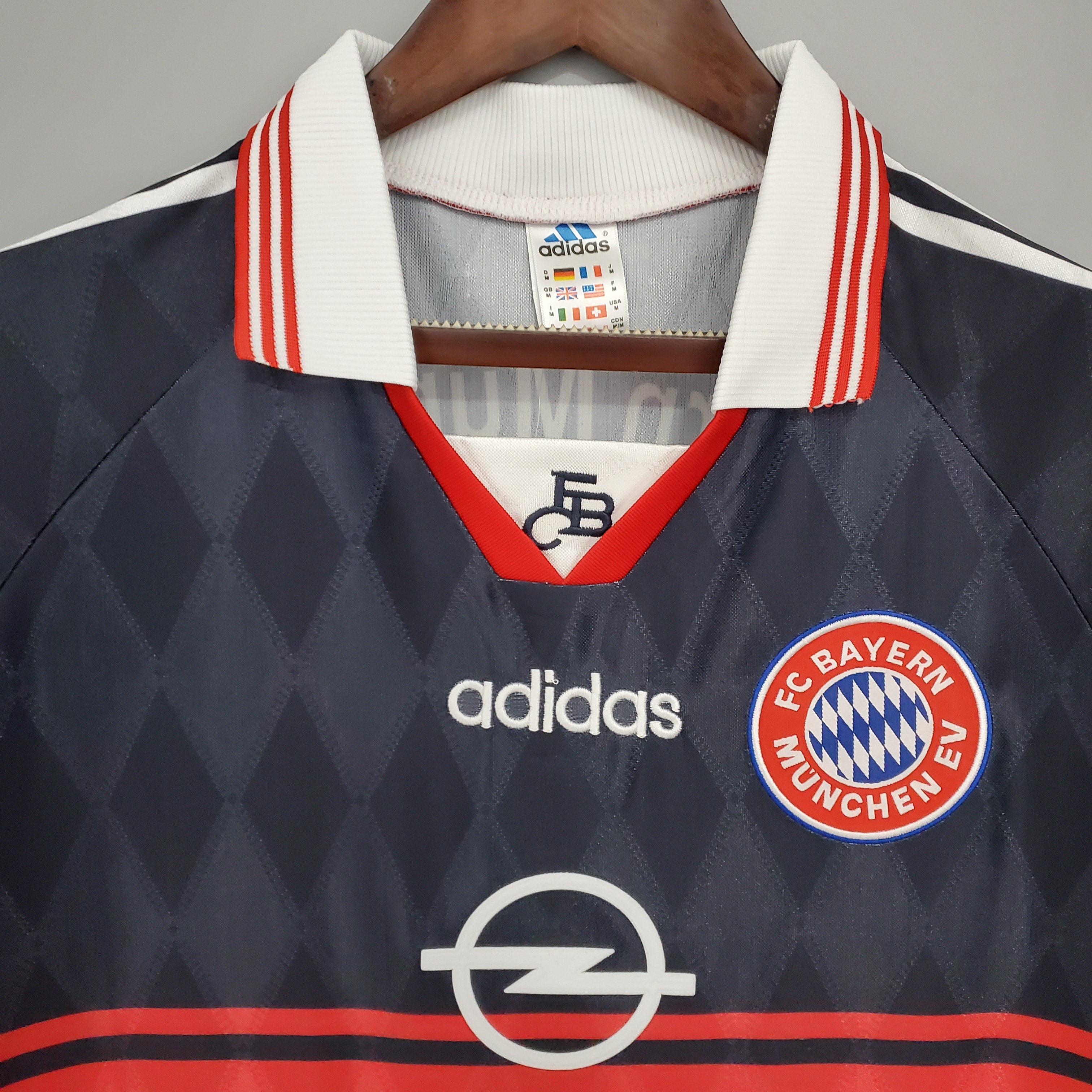 Bayern Munich away jersey. Season 97/99