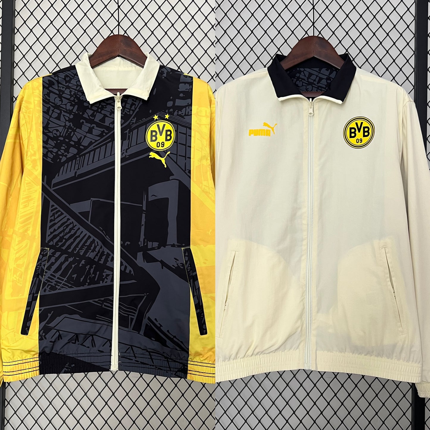 Dortmund double-sided Windbreaker