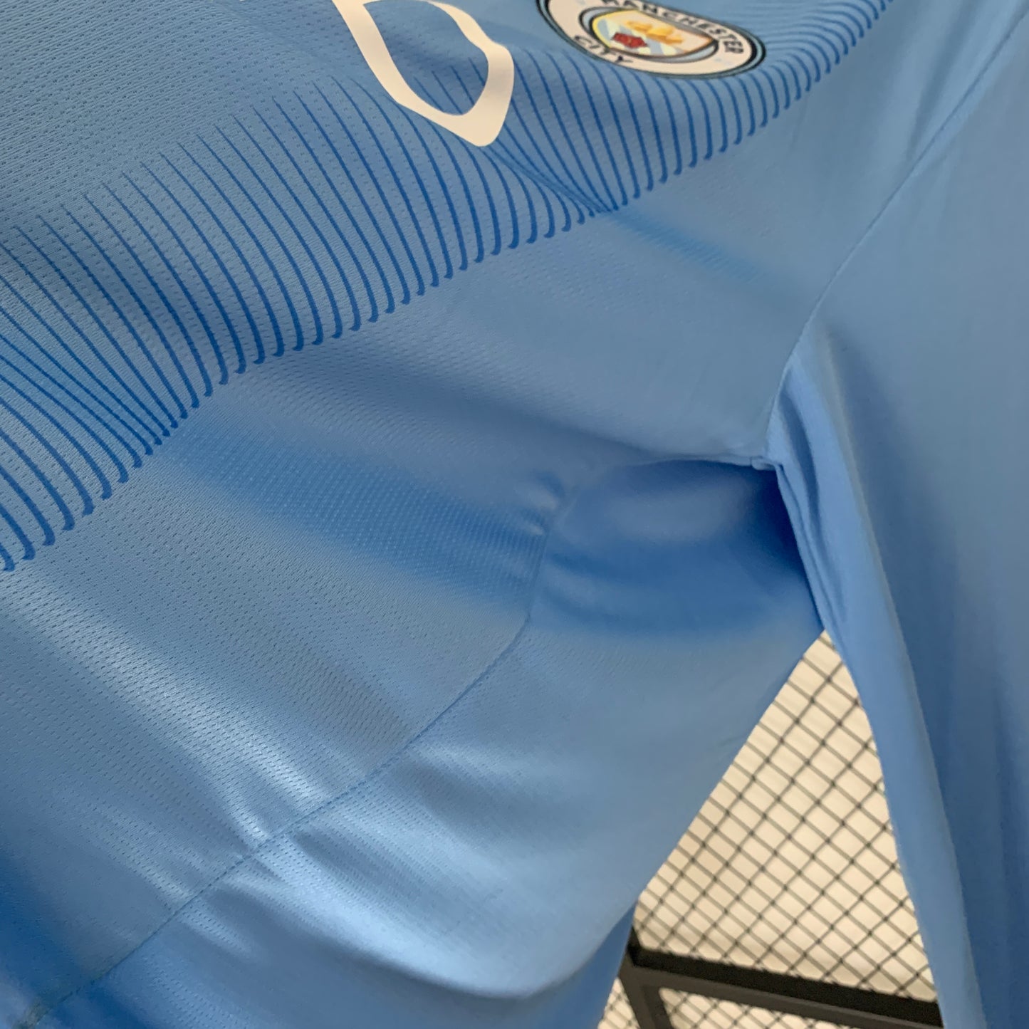 Manchester City longsleeve home jersey. Season 23/24