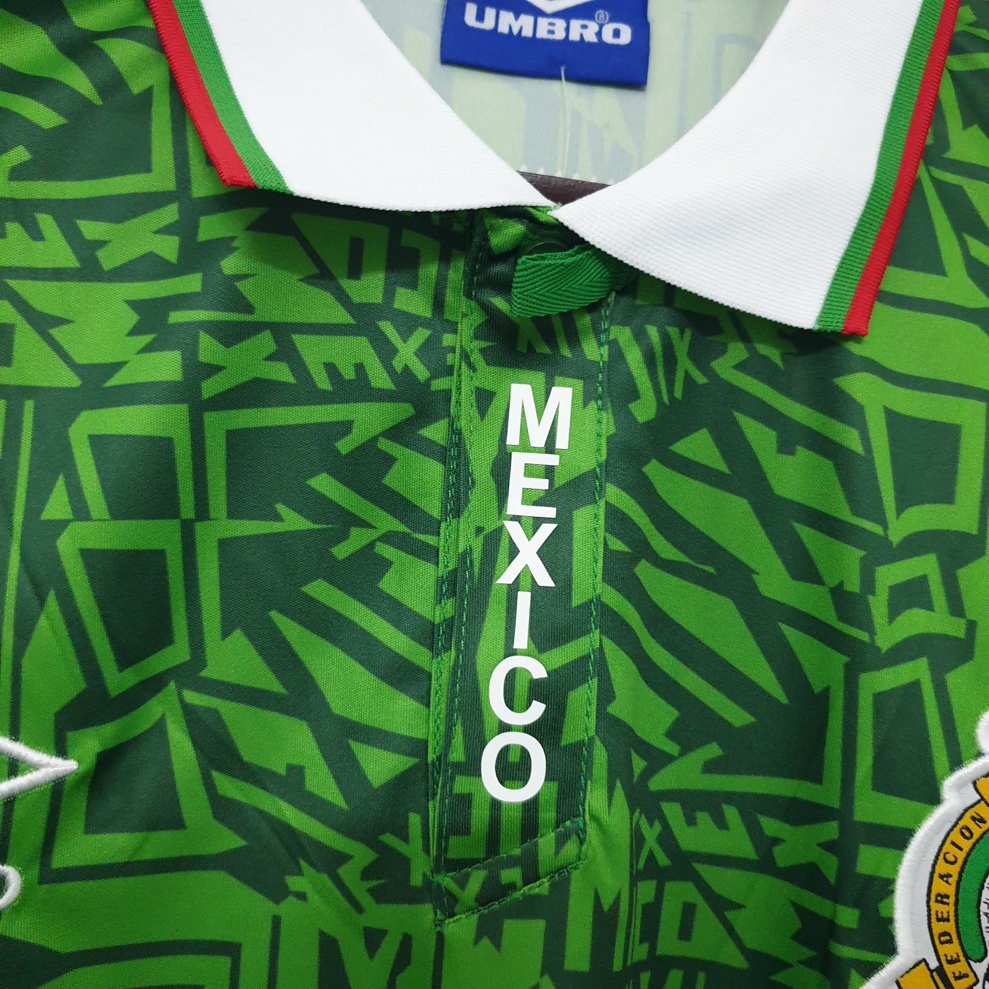 Mexico home jersey. Season 1994