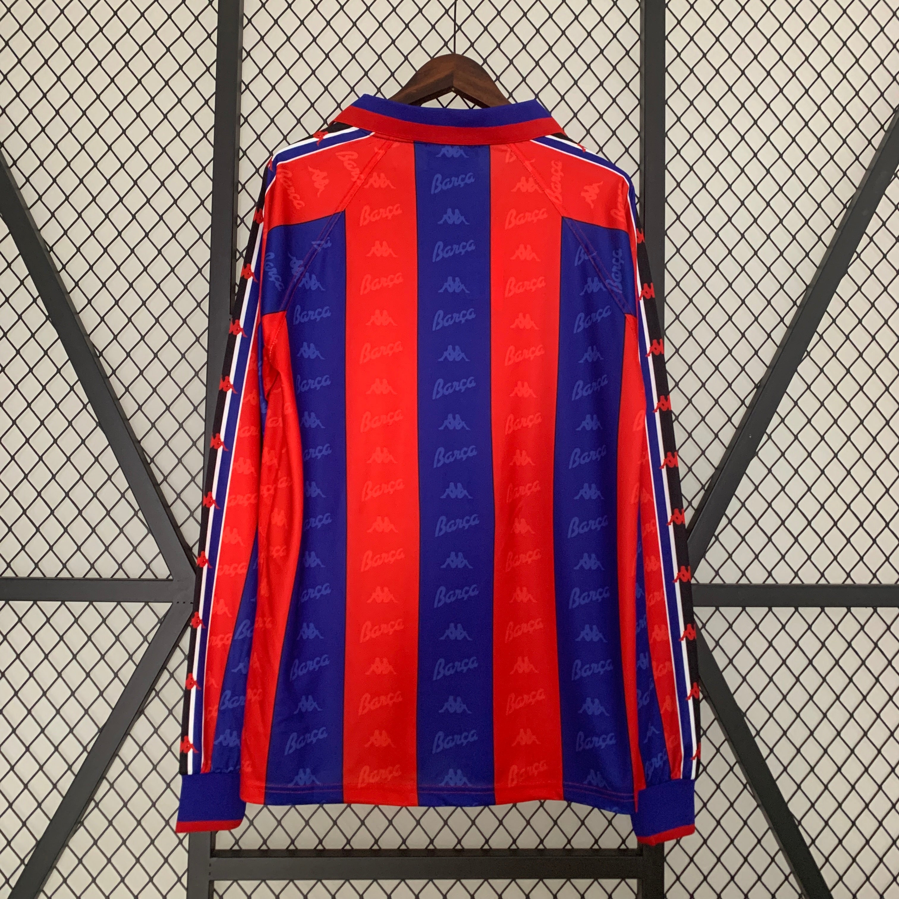 Barcelona longsleeve home jersey. Season 96/97