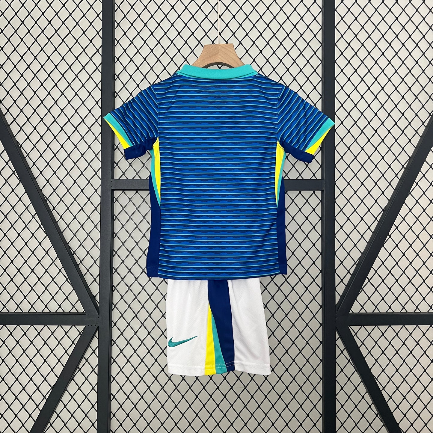 Brazil 2024 away kids set.