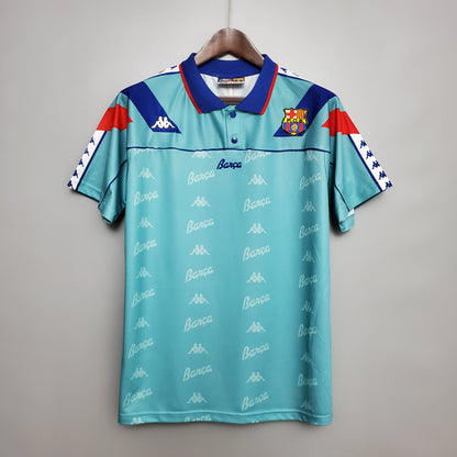 Barcelona away jerseys. Season 92/93