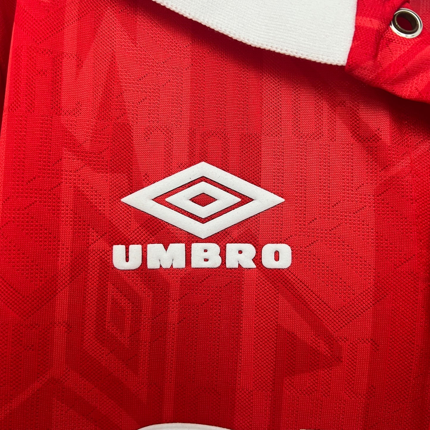 Manchester United longsleeve home jersey. Season 92/94