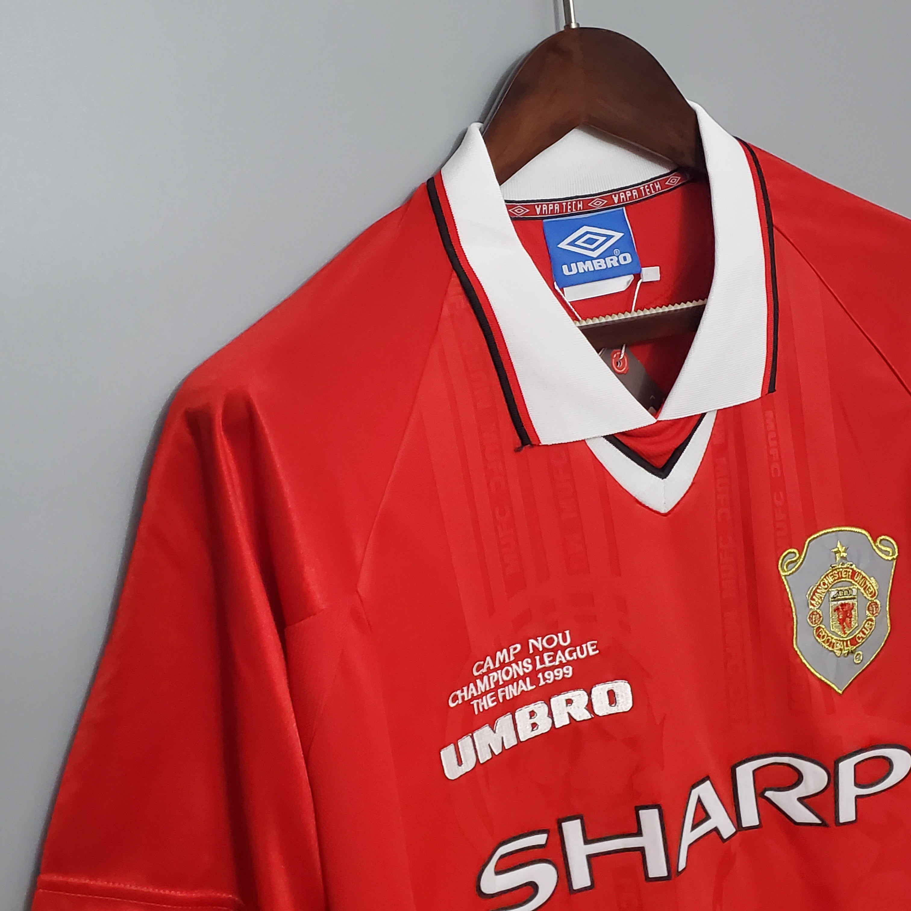 Manchester United UCL 1999 Final jersey. Season 99/00
