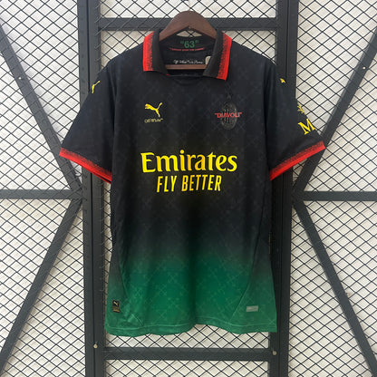 AC Milan x Off-White Special Edition jersey. Season 24/25