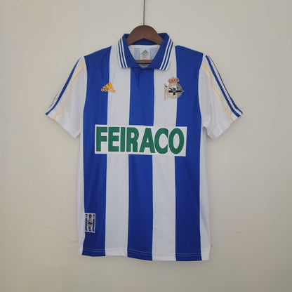 Deportivo la Coruna home jersey. Season 99/00