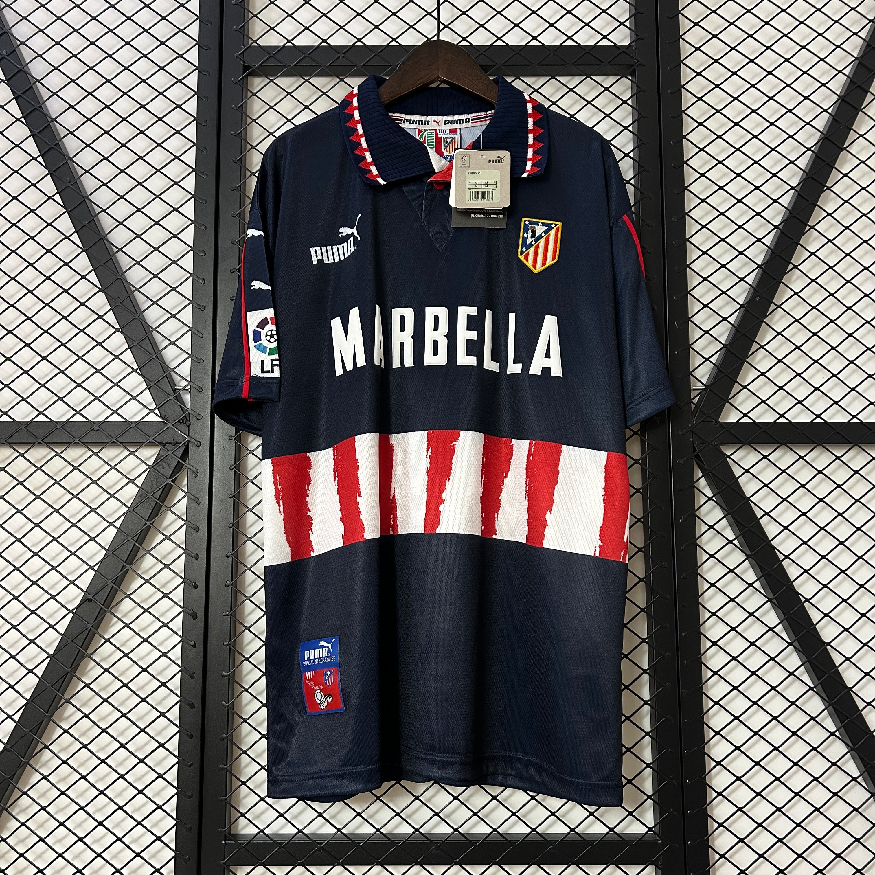 Atletico Madrid away jersey. Season 96/97