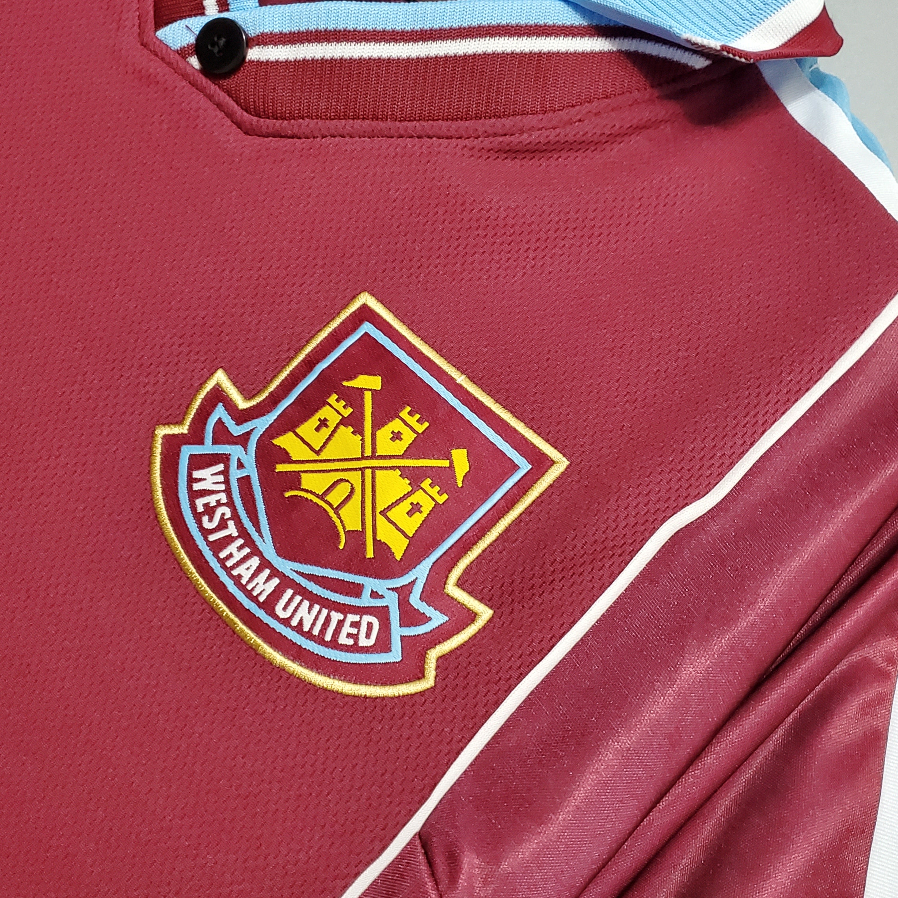 West Ham home jersey. Season 99/01