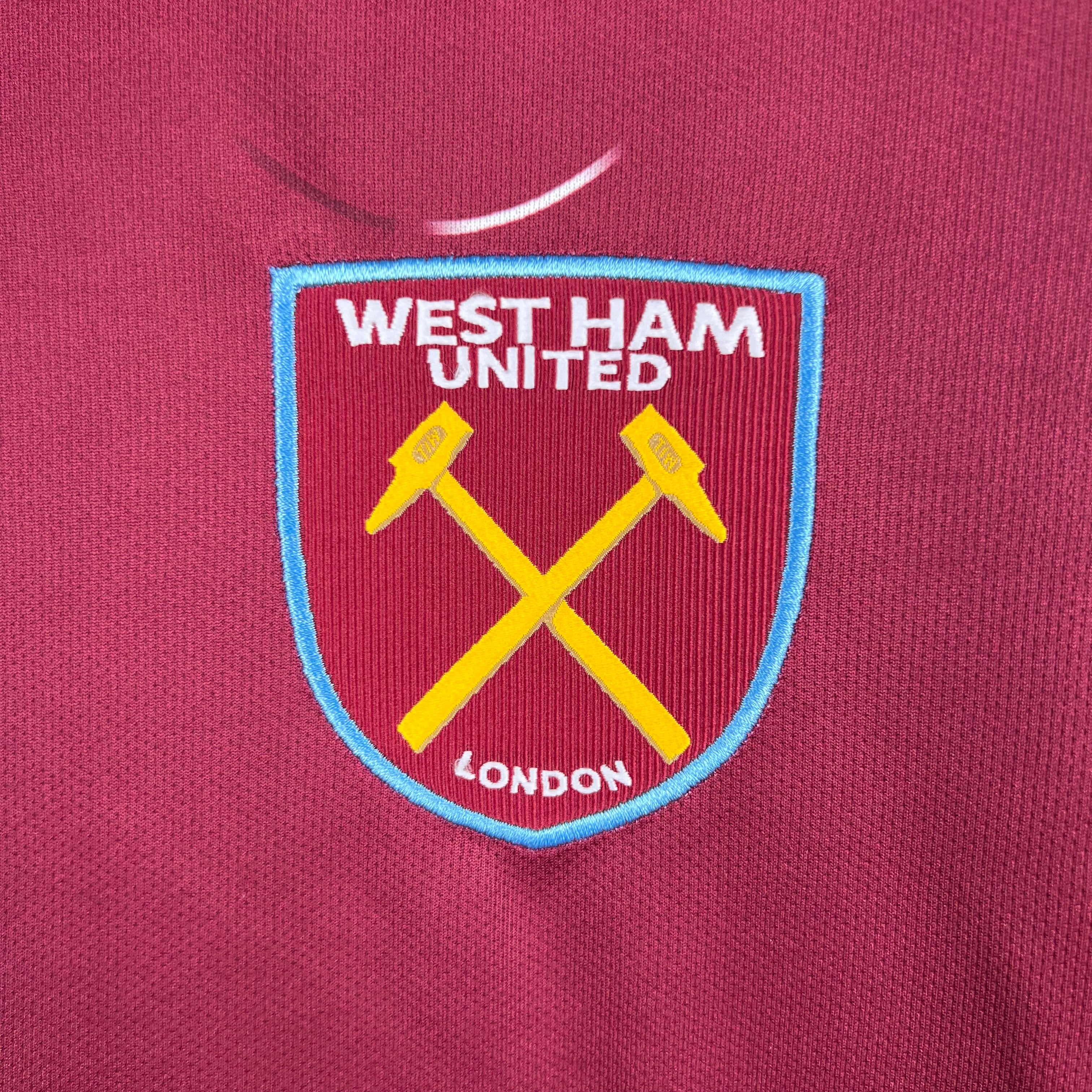 West Ham home jersey. Season 23/24