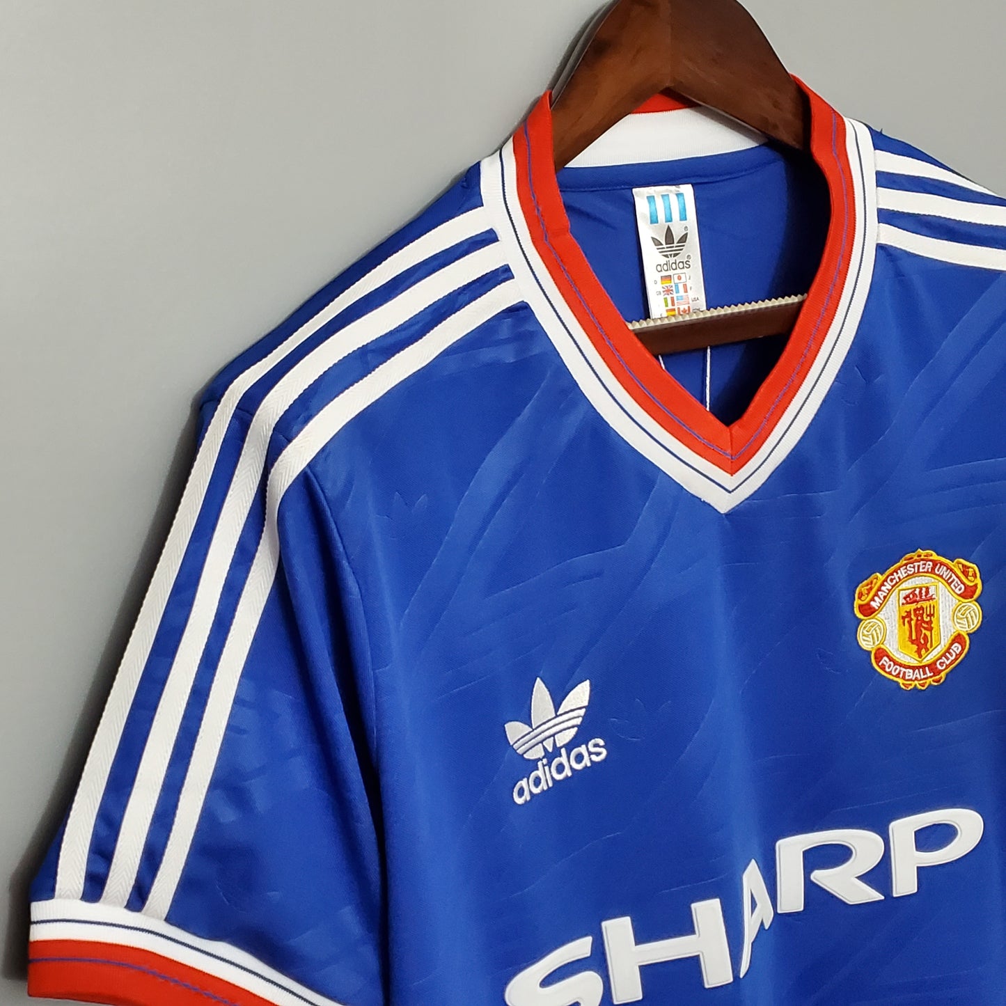 Manchester United away jersey. Season 88/90