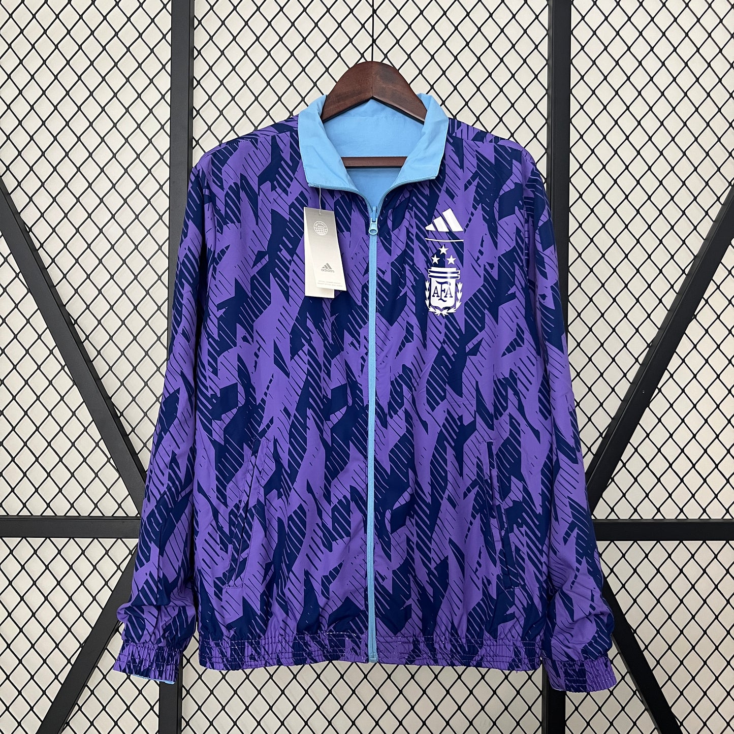 Argentina double-sided Windbreaker