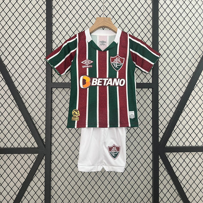 Fluminense home kids set. Season 24/25