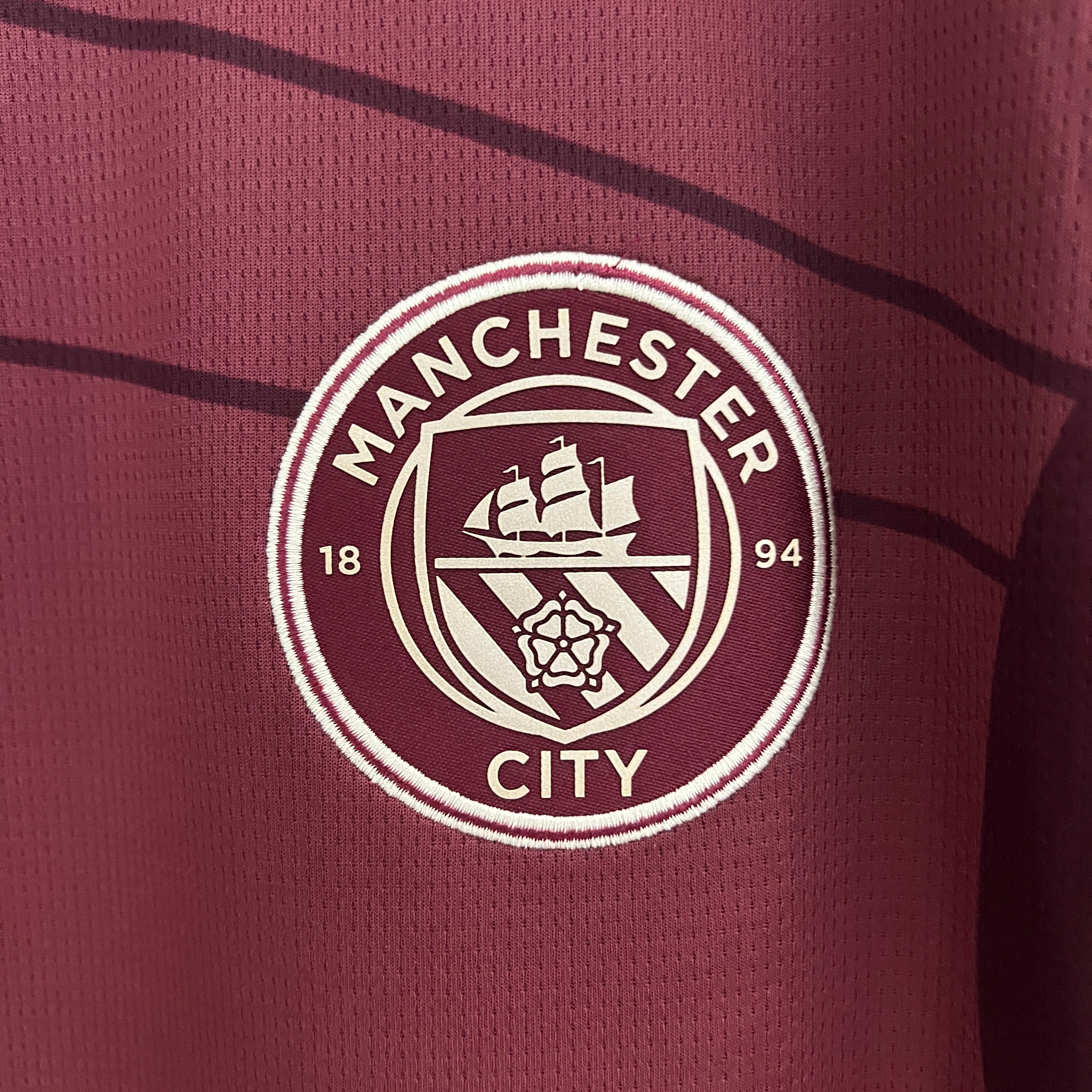 Manchester City away jersey. Season 24/25