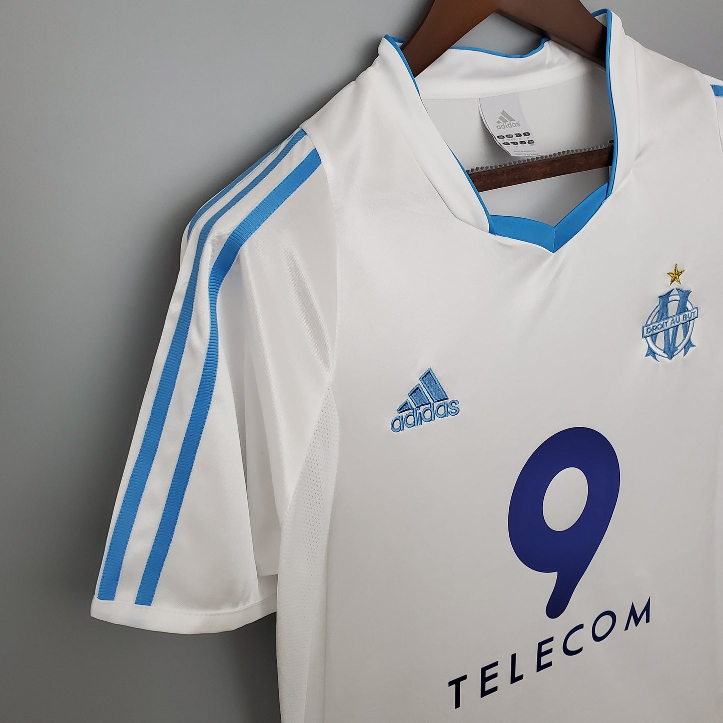 Marseille Olympique home jersey. Season 02/03