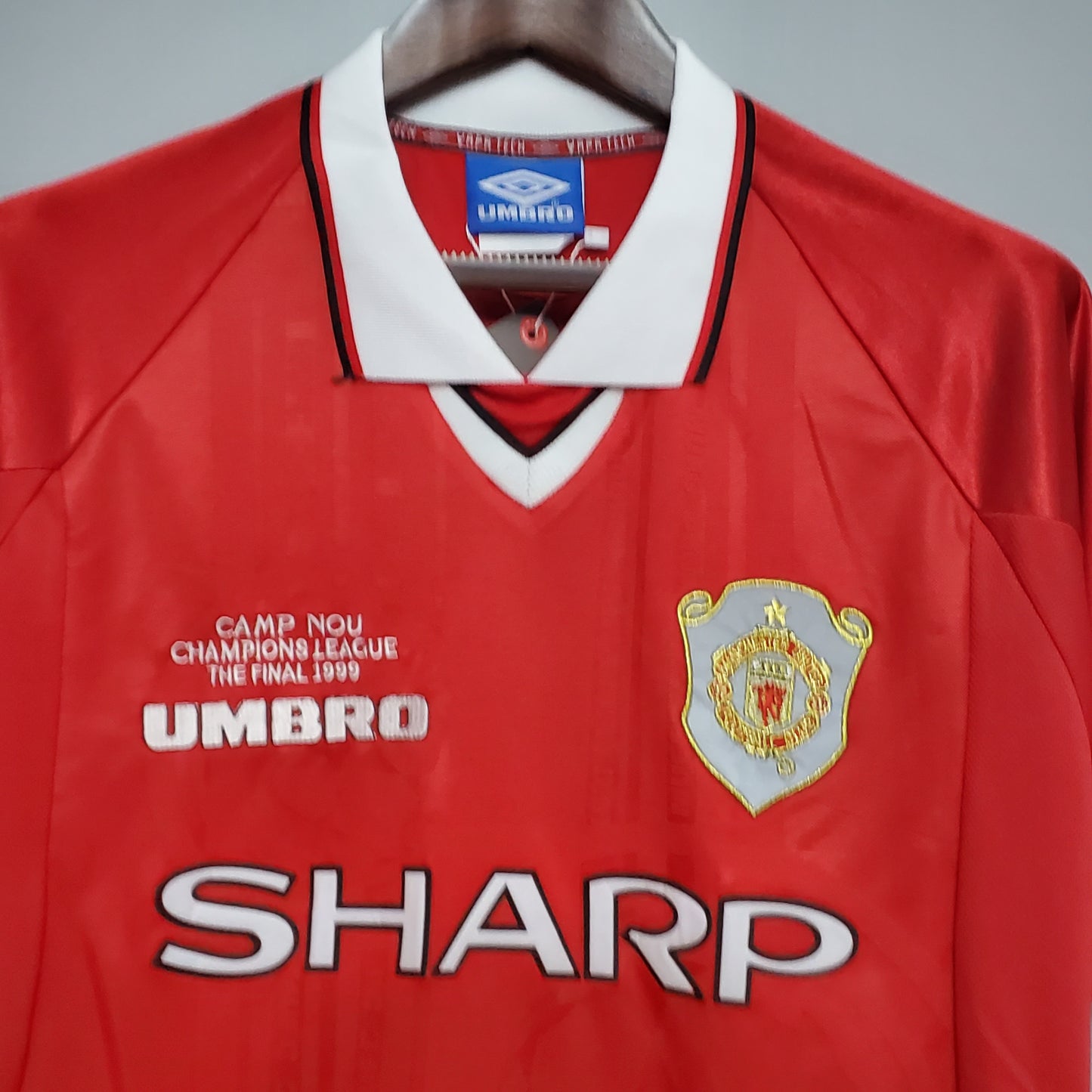 Manchester United UCL 1999 Final jersey. Season 99/00
