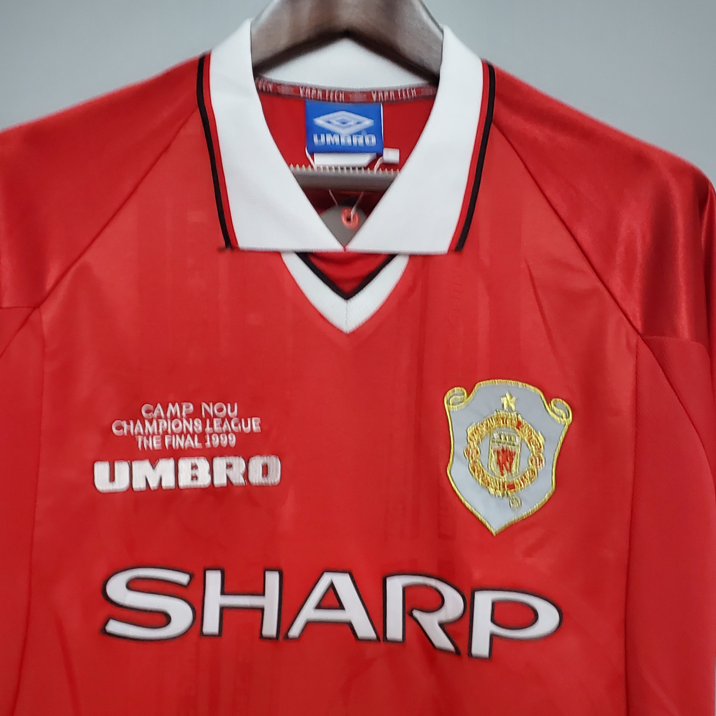Manchester United UCL 1999 Final jersey. Season 99/00
