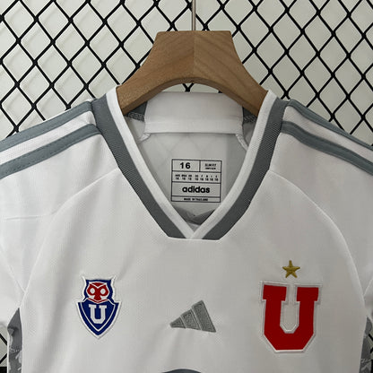 Universidad de Chile away kids set. Season 24/25