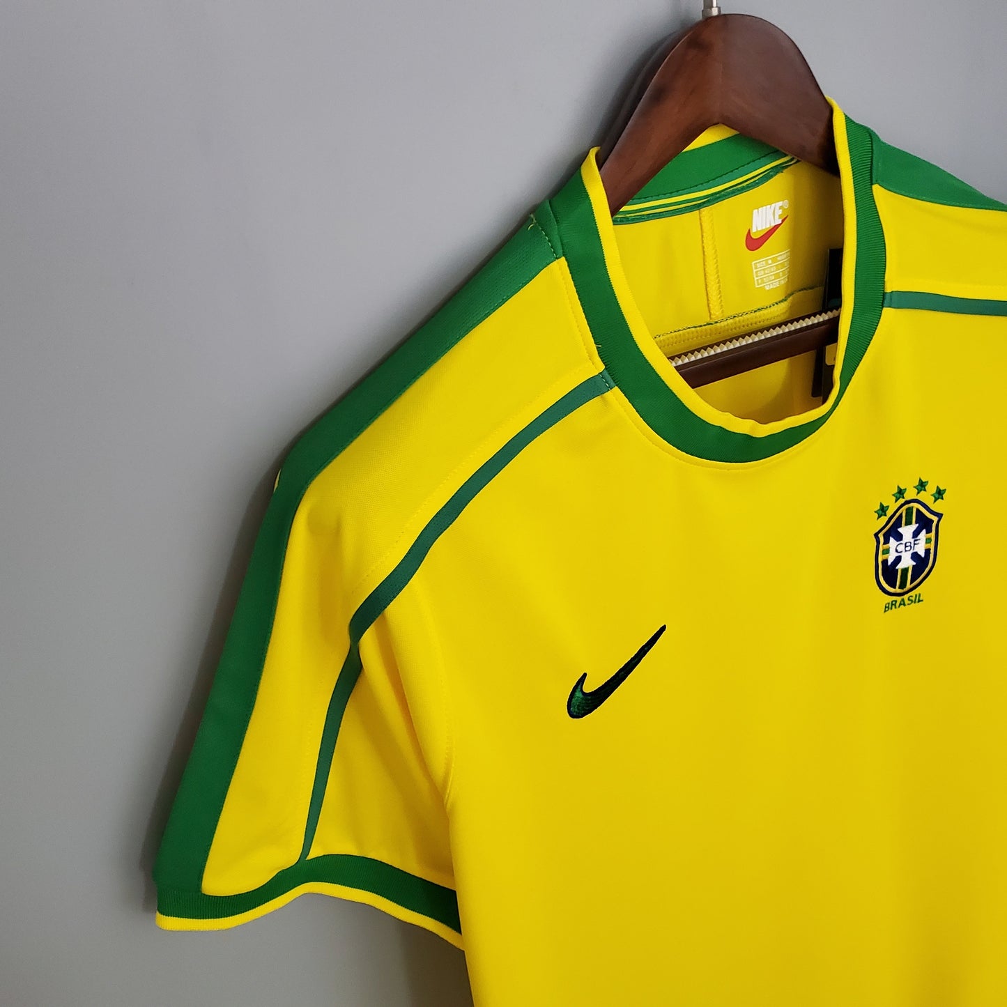 Brazil home jersey. Season 1998