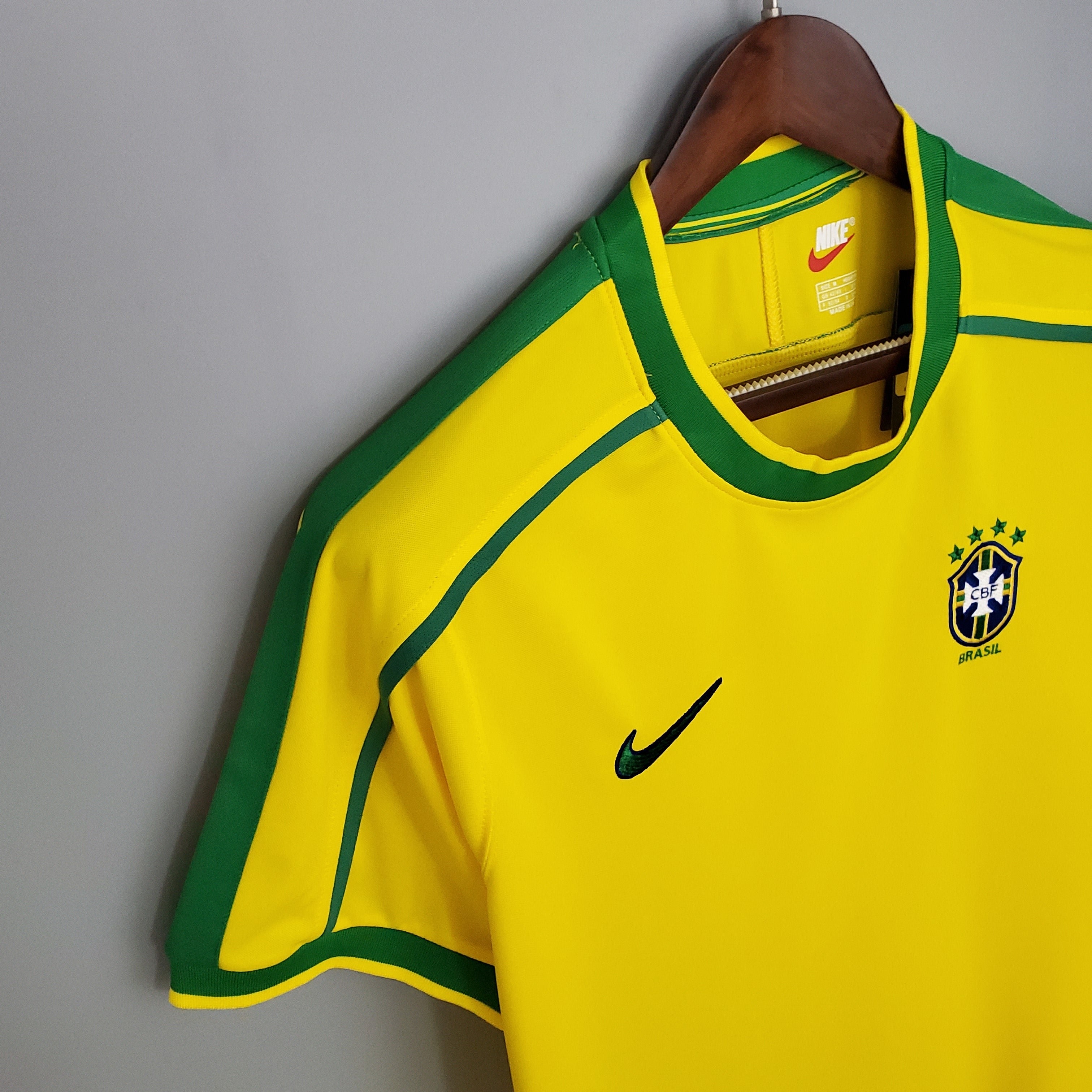 Brazil home jersey. Season 1998
