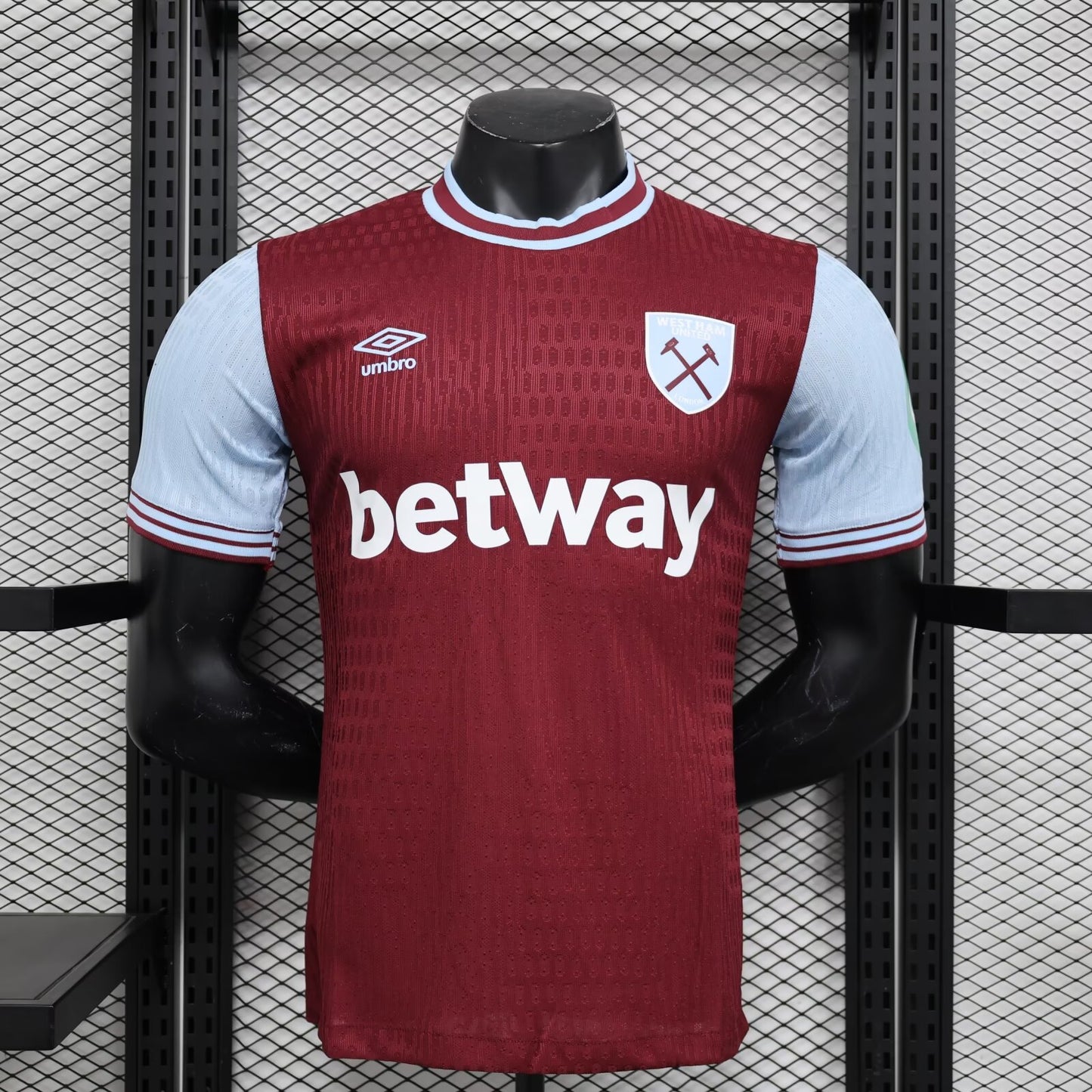 West Ham United home jersey. Season 24/25 (Player Version)