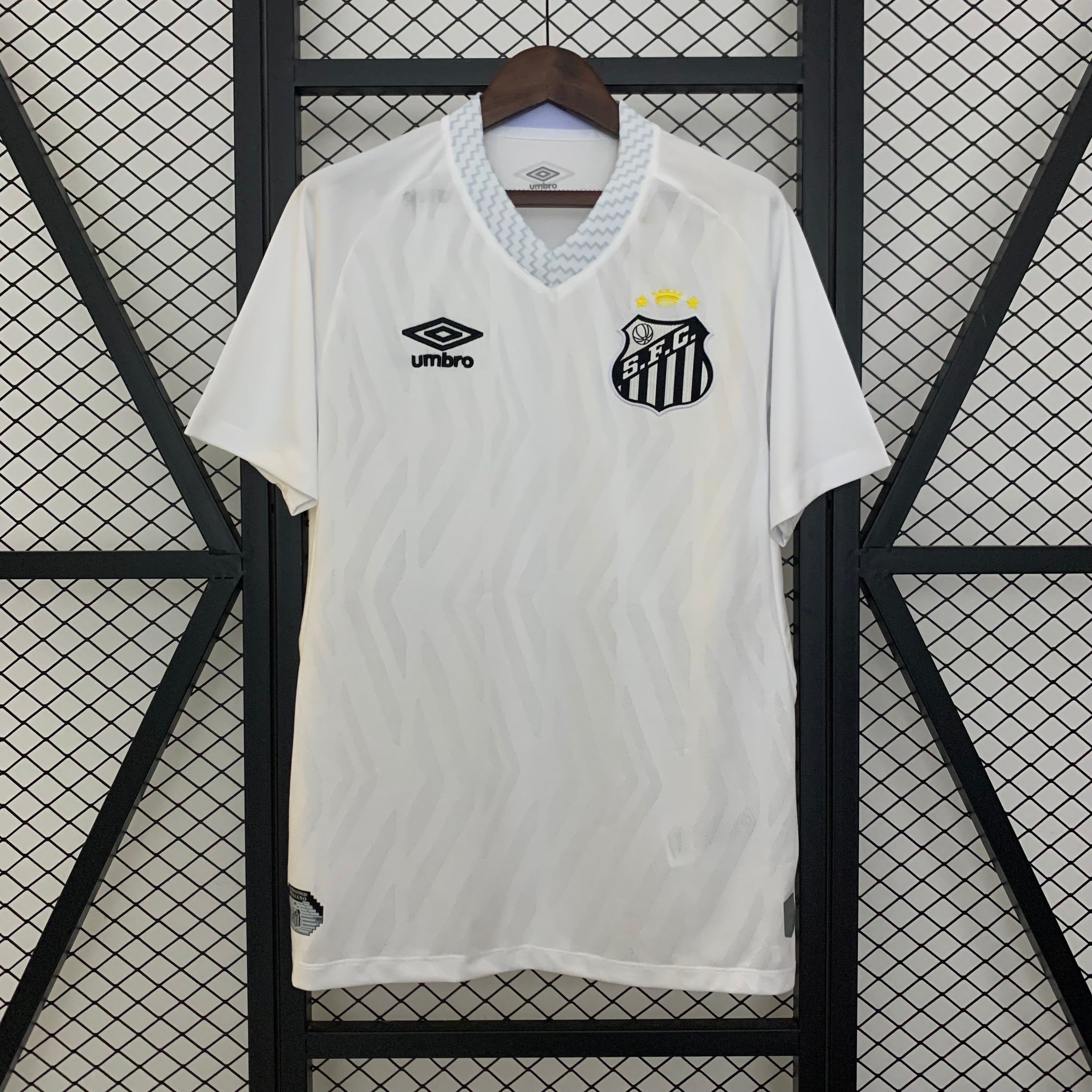 Santos home jersey. Season 25/26 (All sponsors included)