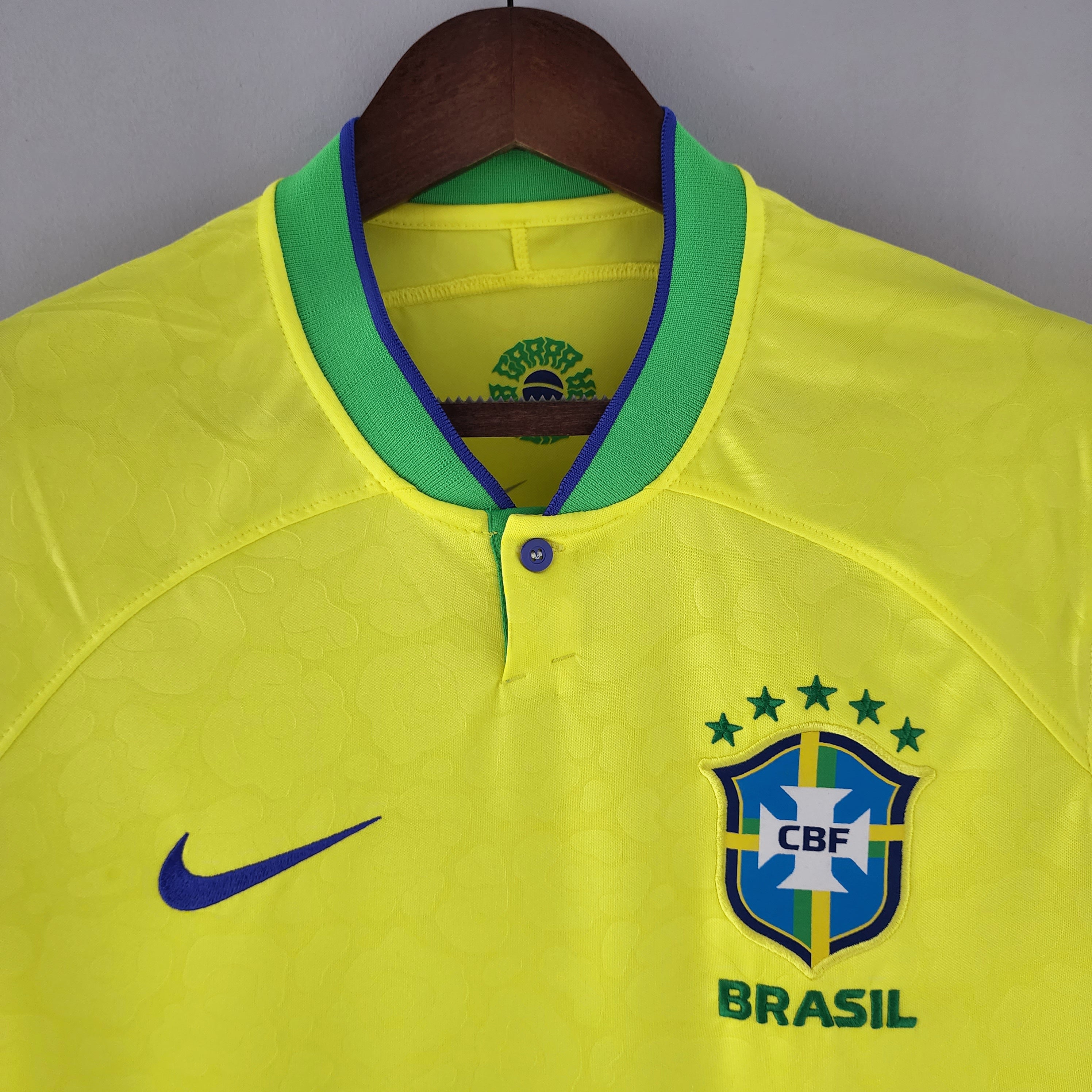 Brazil World Cup 2022 home jersey.