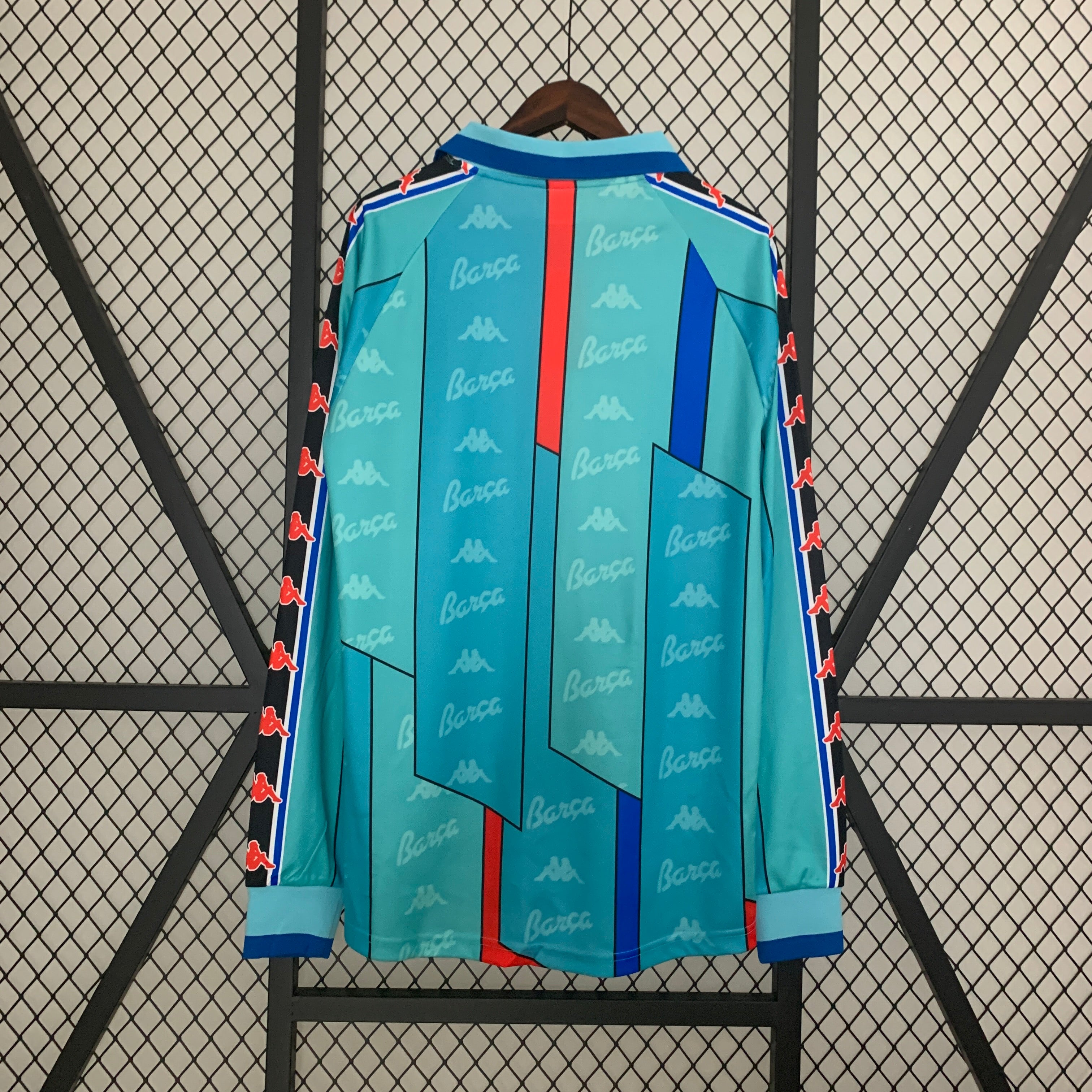 Barcelona longsleeve away jersey. Season 96/97