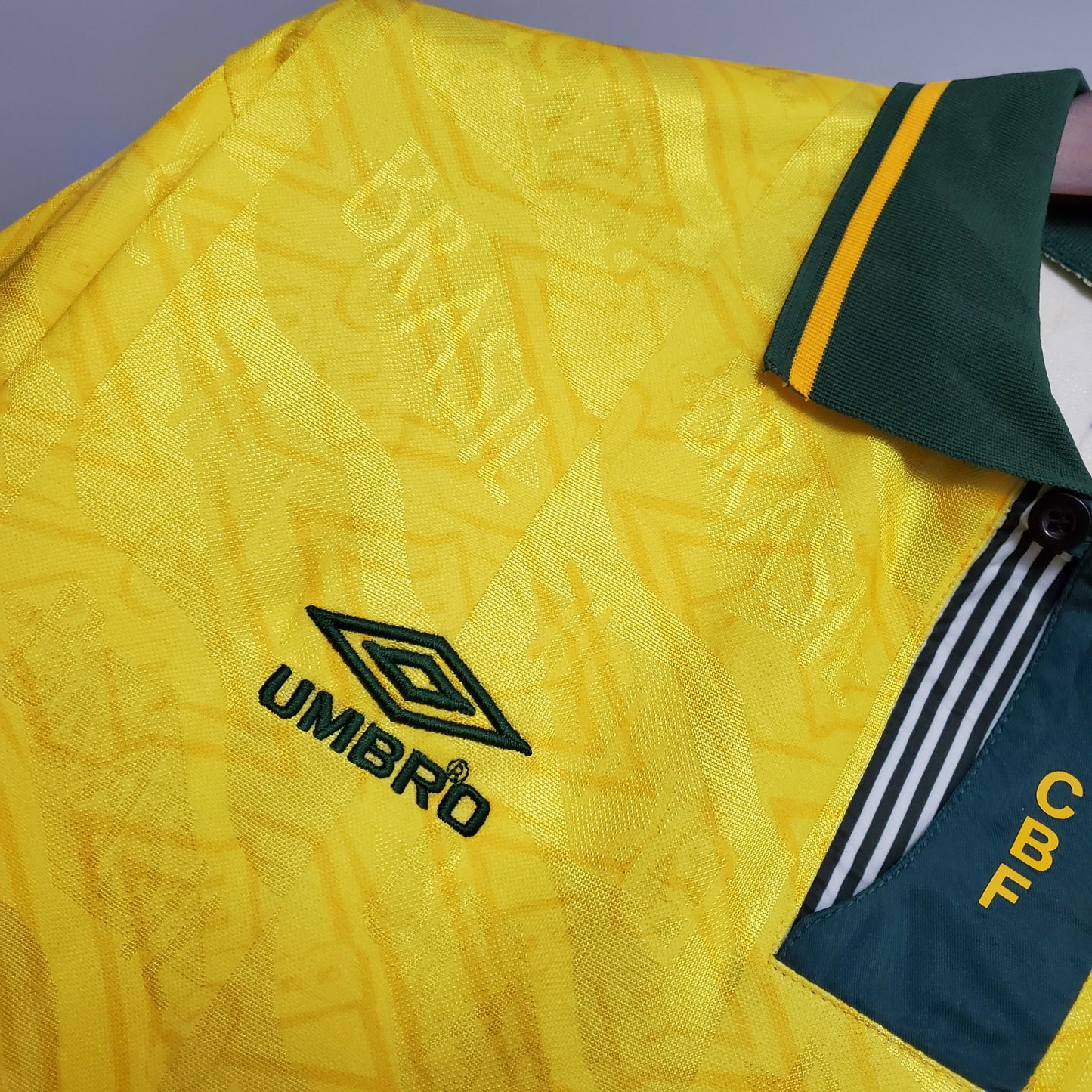 Brazil home jersey. Season 1991