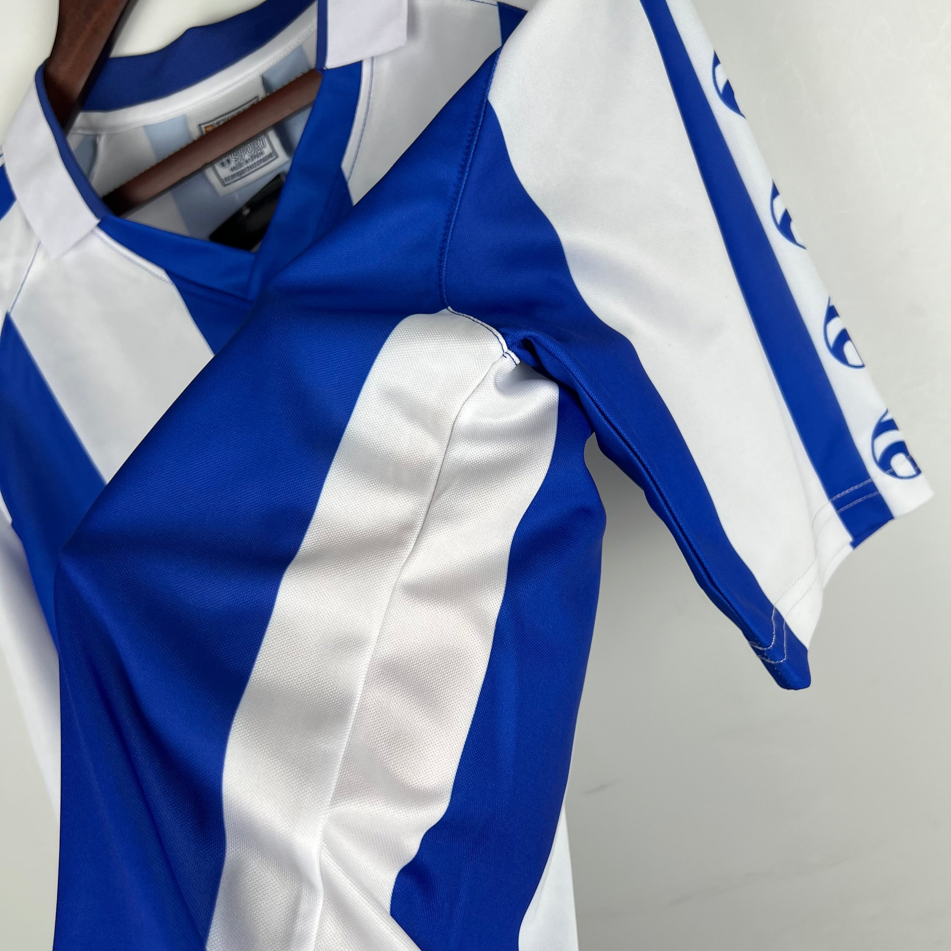 RCD Espanyol home jersey. Season 84/85